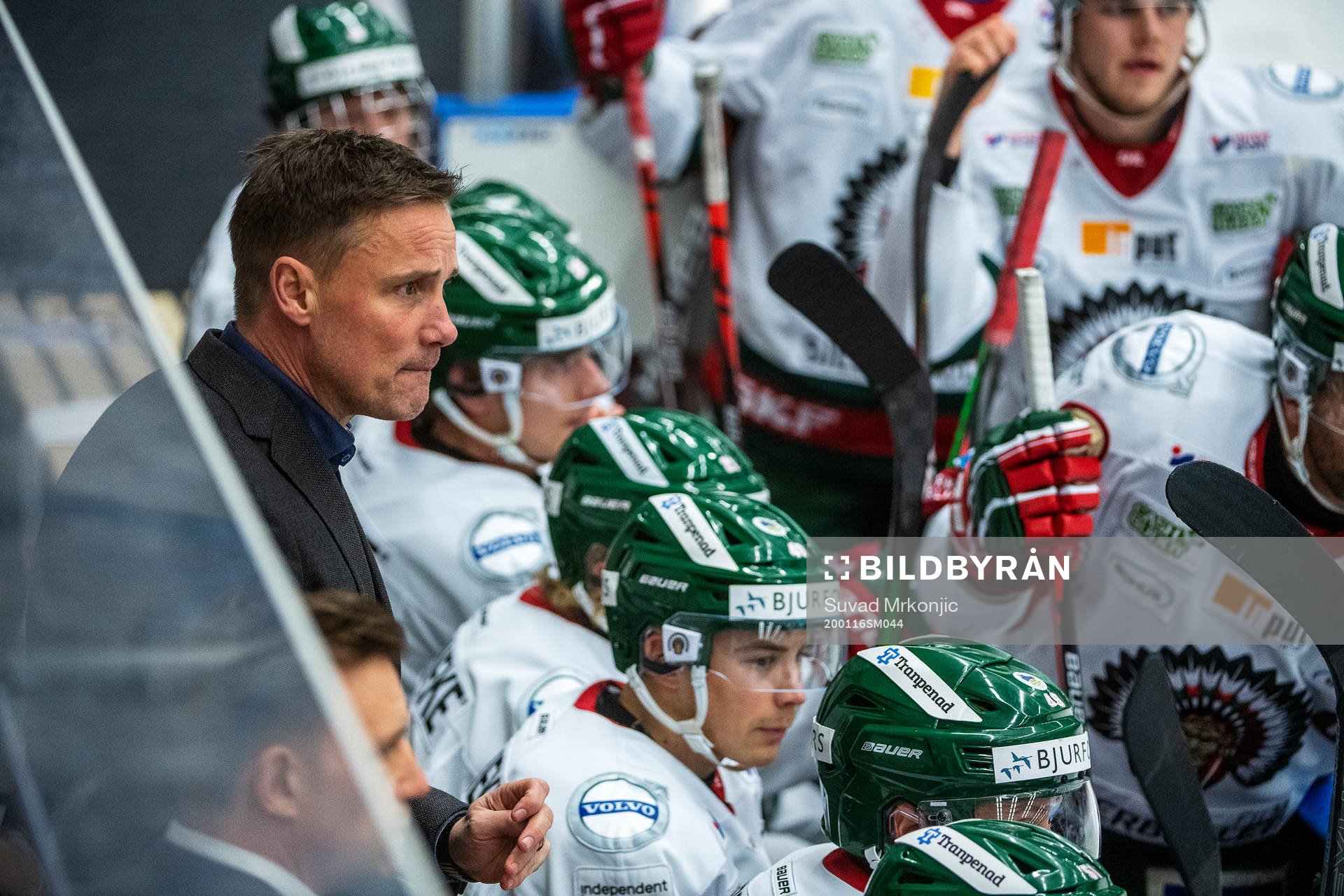 Frölundas tränare Roger Rönnberg