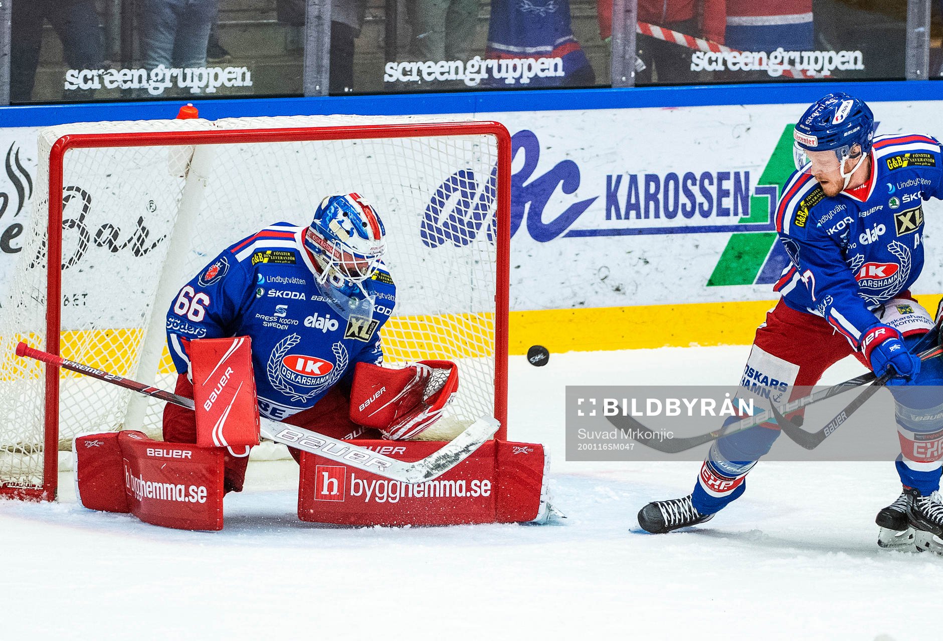 Oskarshamns målvakt Tex Williamsson