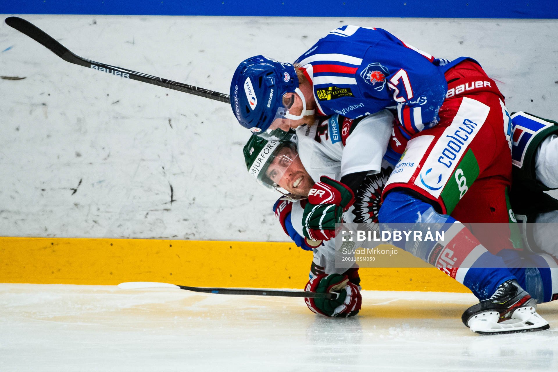 Frölundas Brandon Gormley och Oskarshamns Henrik Nilsson