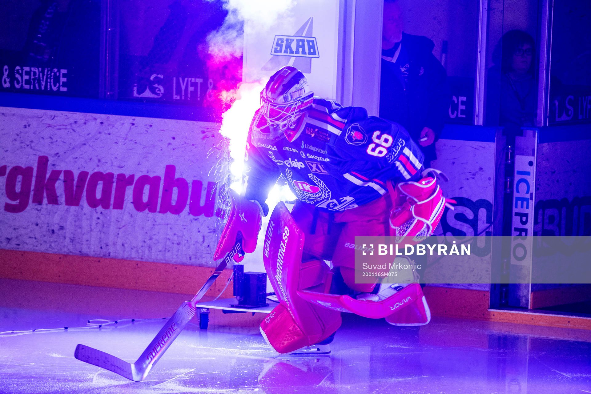 Oskarshamns målvakt Tex Williamsson