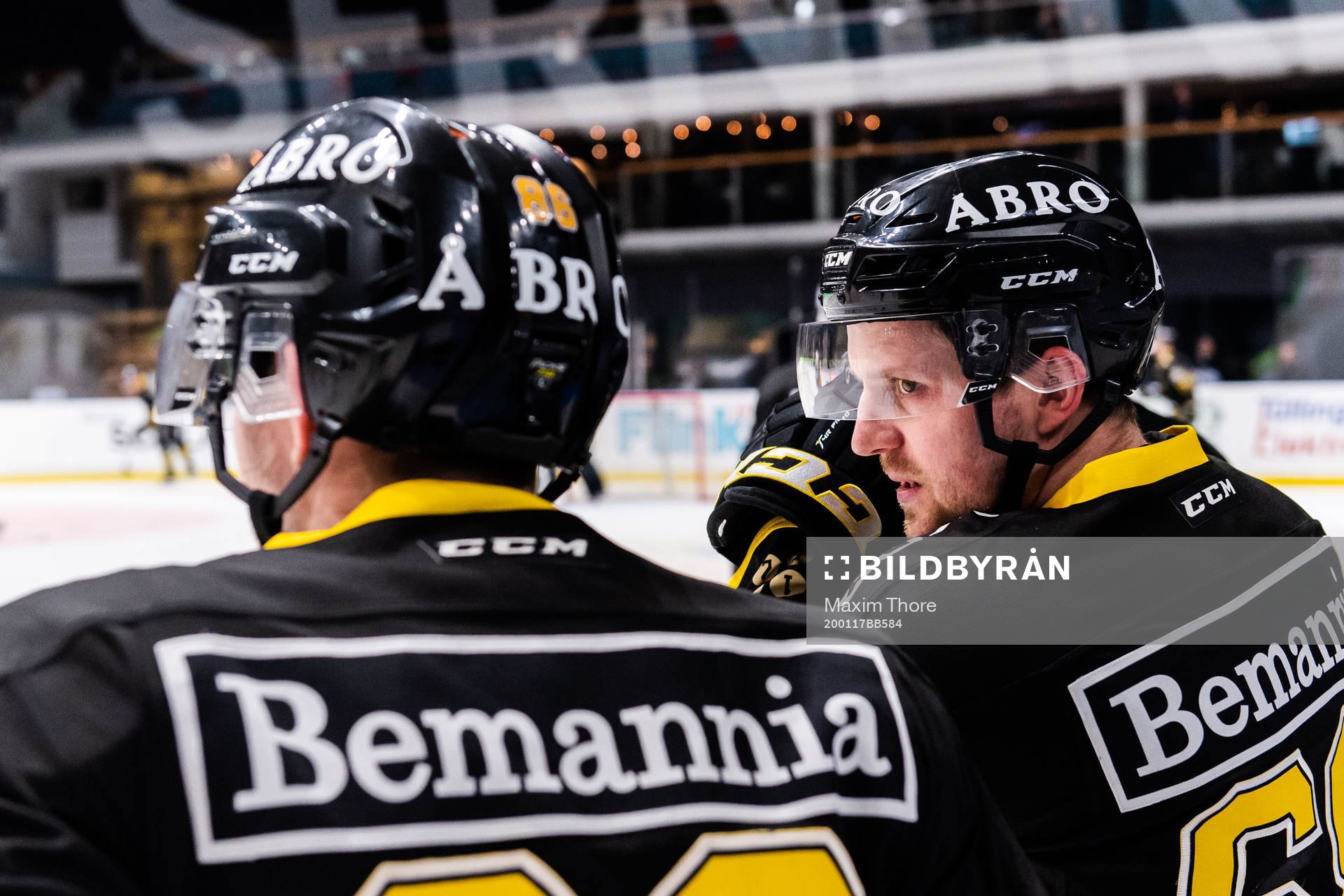s Victor Ahlström i samtal med Oscar Ahlström