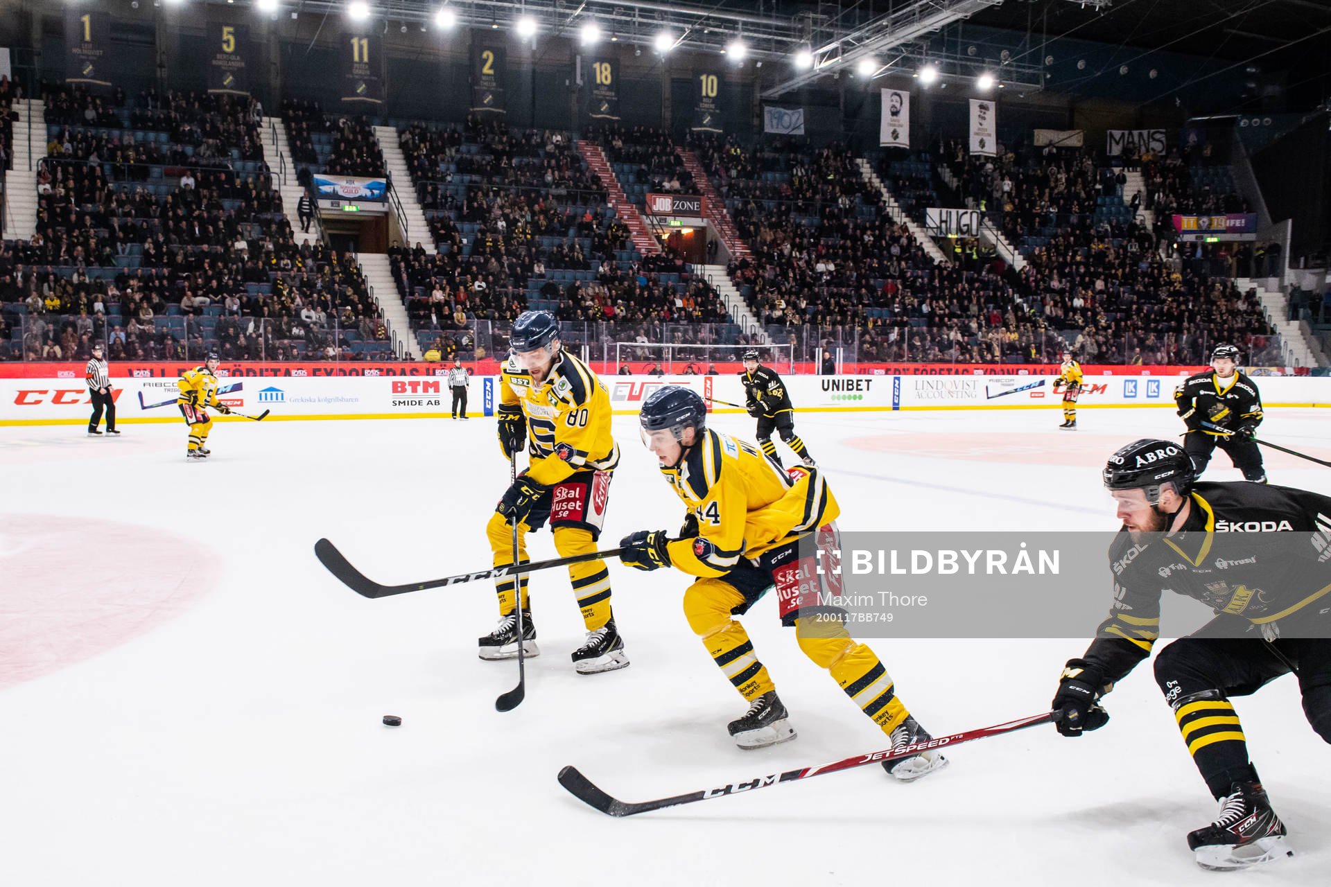 Södertäljes Ludwig Blomstrand och Ludvig Georgsson mot
