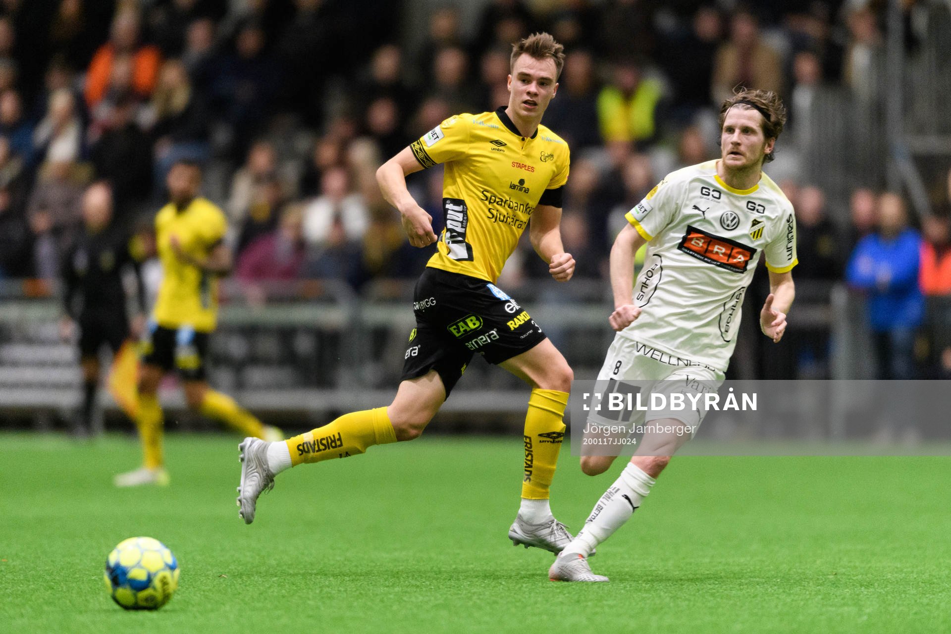 Elfsborgs Leo Väisänen och Häckens Erik Friberg