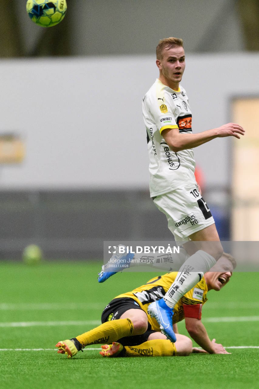 Häckens Jasse Tuominen och Elfsborgs Sivert Heltne Nilsen