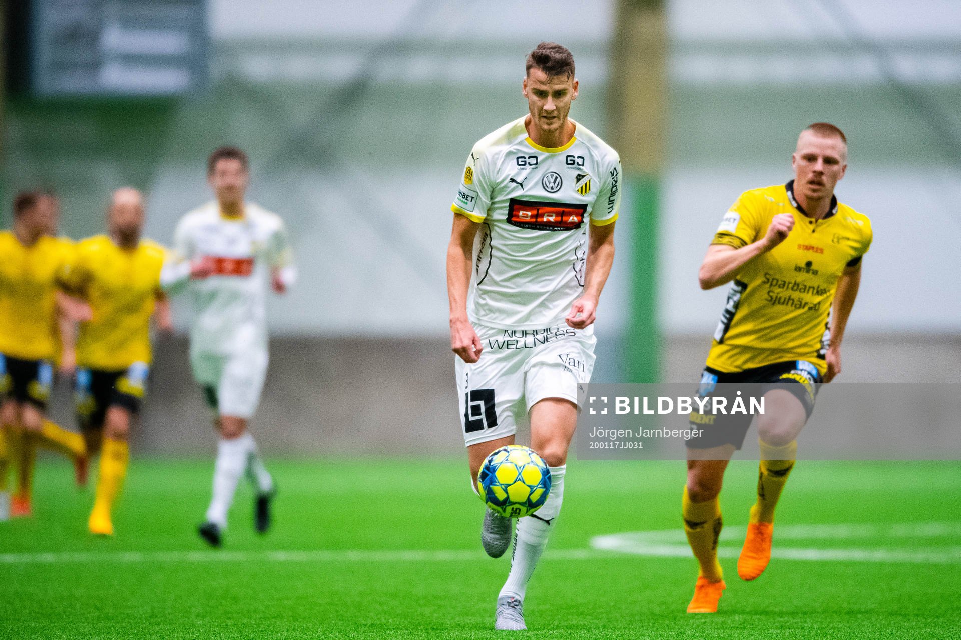 Häckens Johan Hammar och Elfsborgs Per Frick