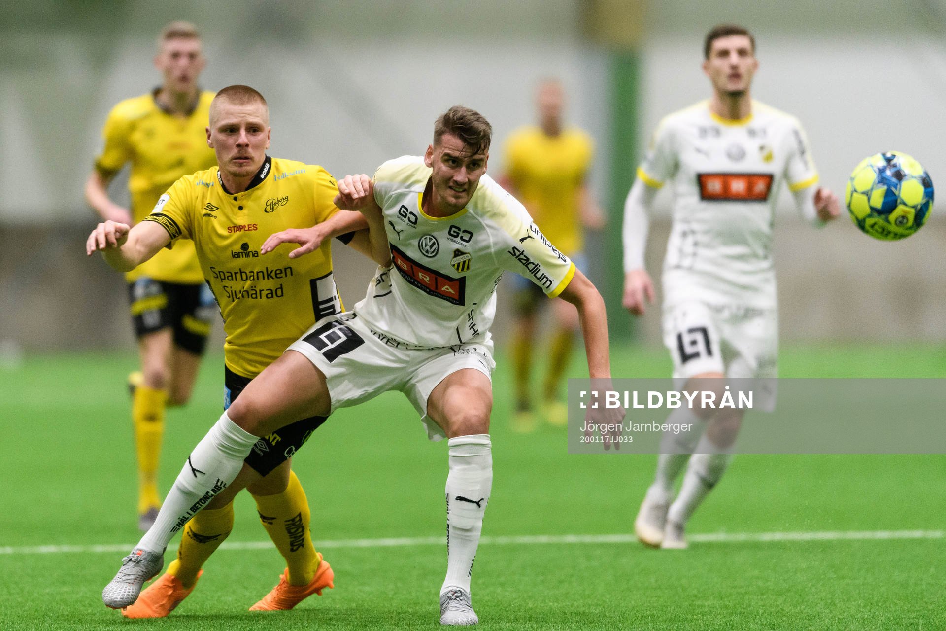 Häckens Johan Hammar och Elfsborgs Per Frick