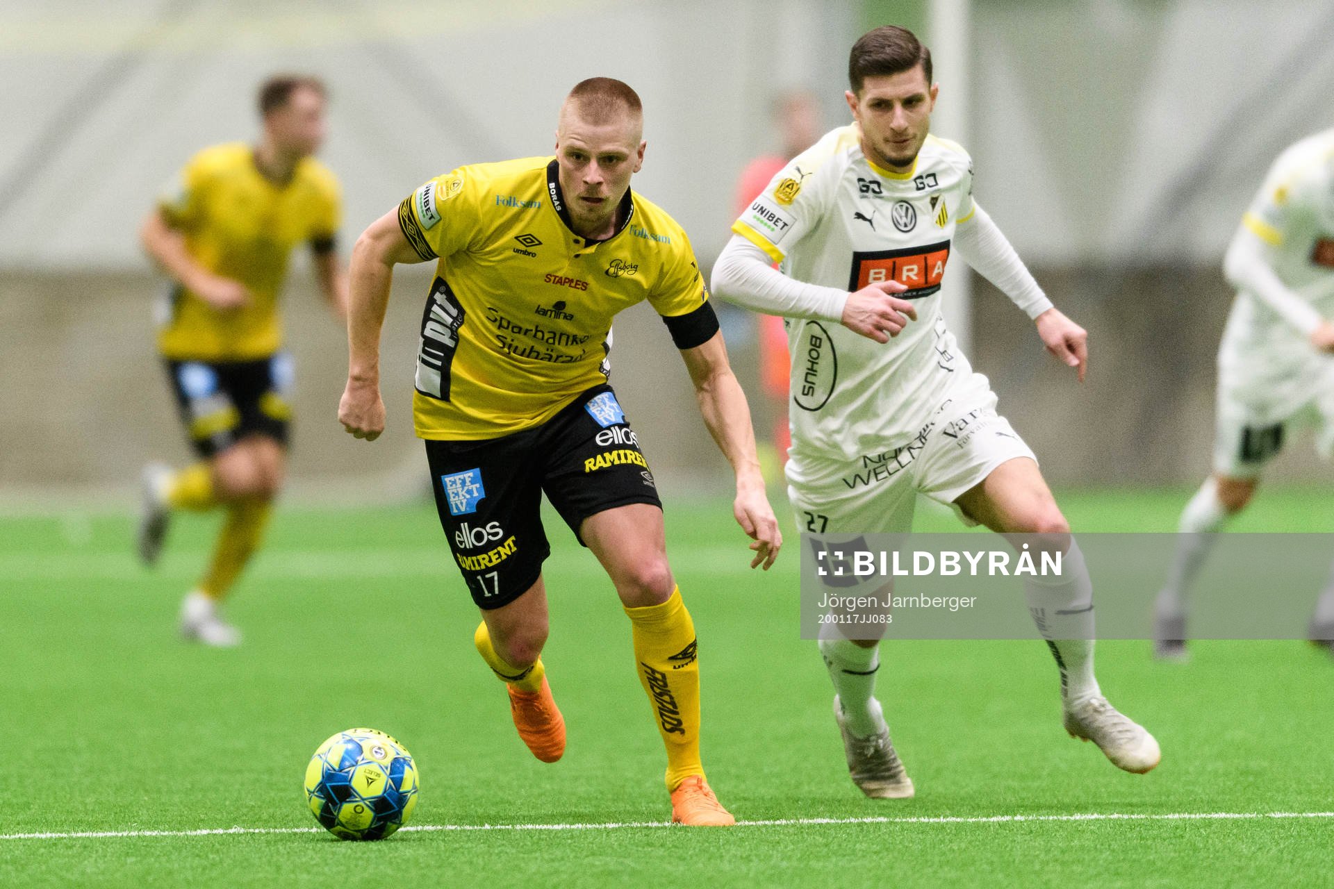Elfsborgs Per Frick och Häckens Adnan Maric