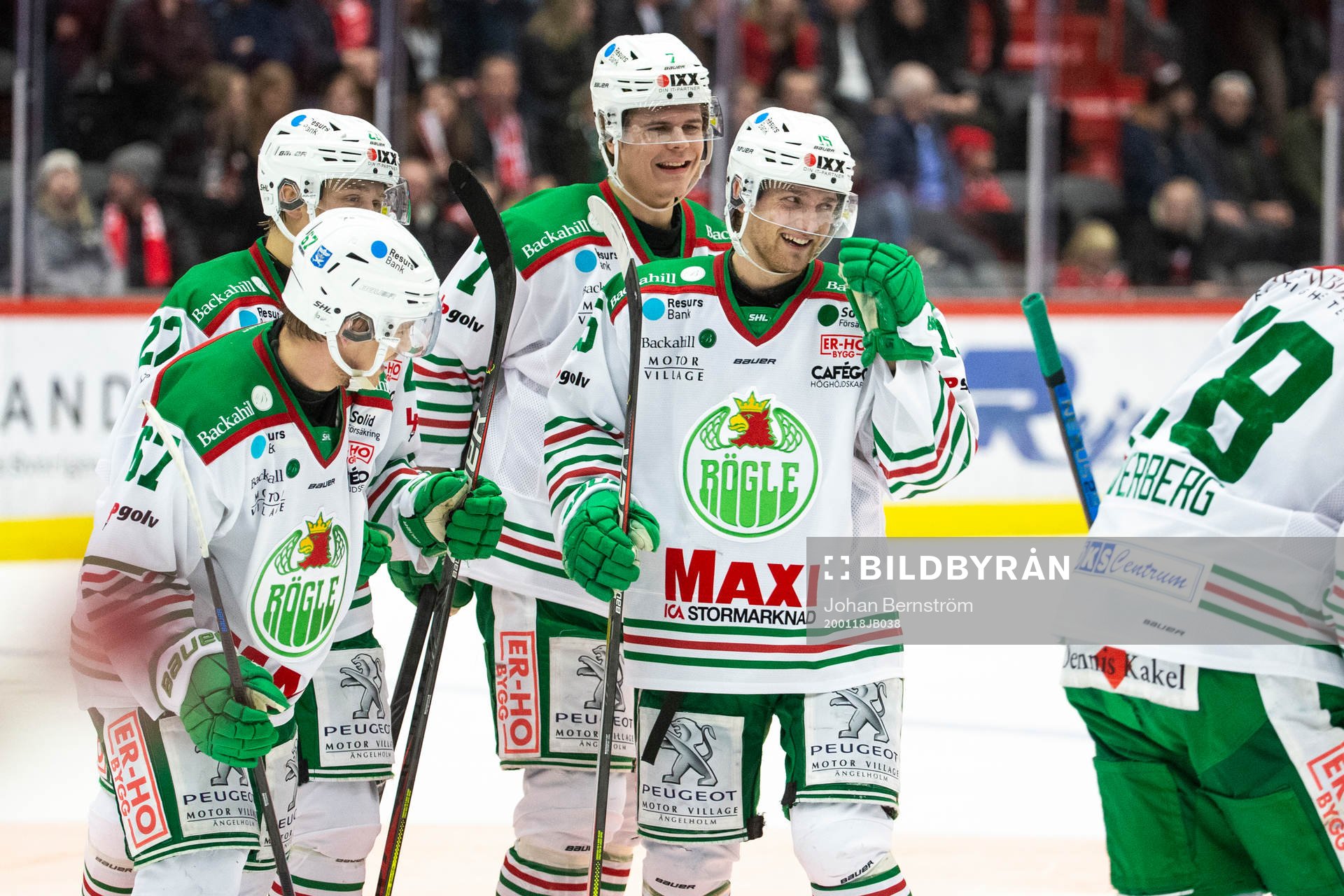 Rögles Simon Ryfors jublar