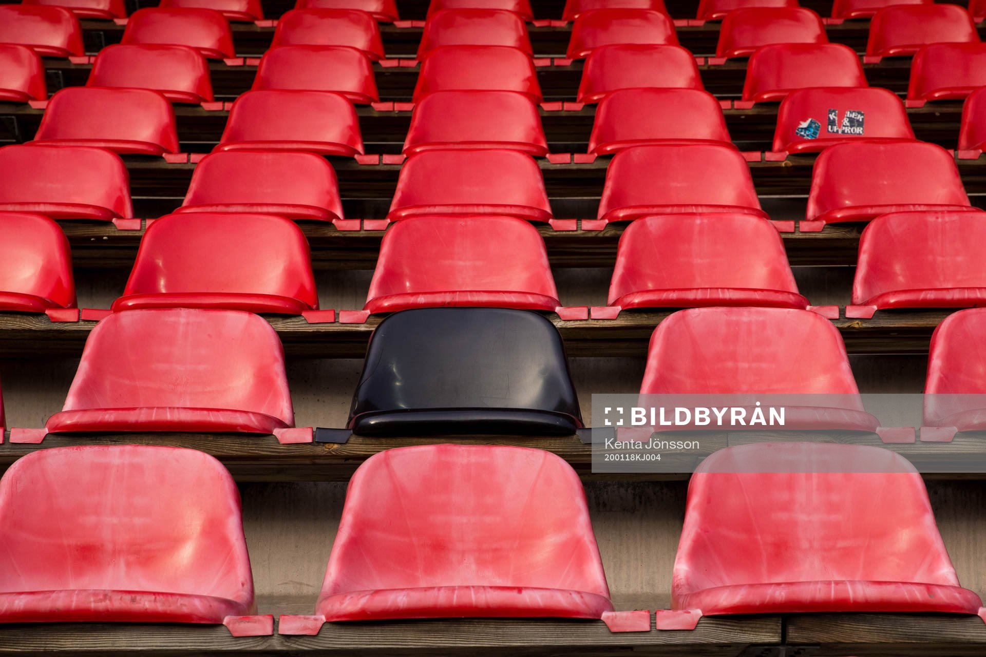 Stolar på läktaren