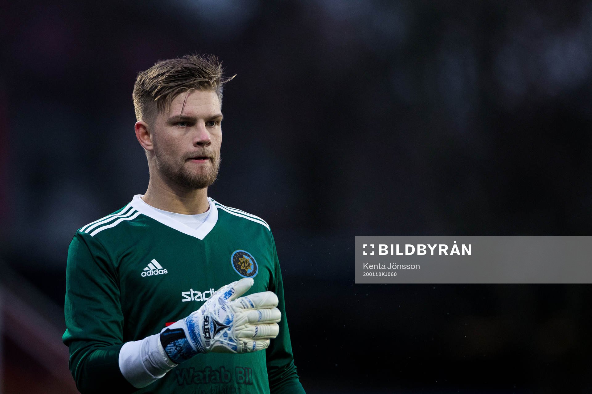 Karlstads målvakt Oscar Jonsson