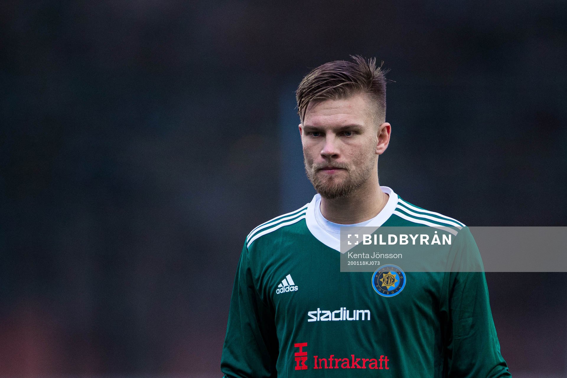 Karlstads målvakt Oscar Jonsson