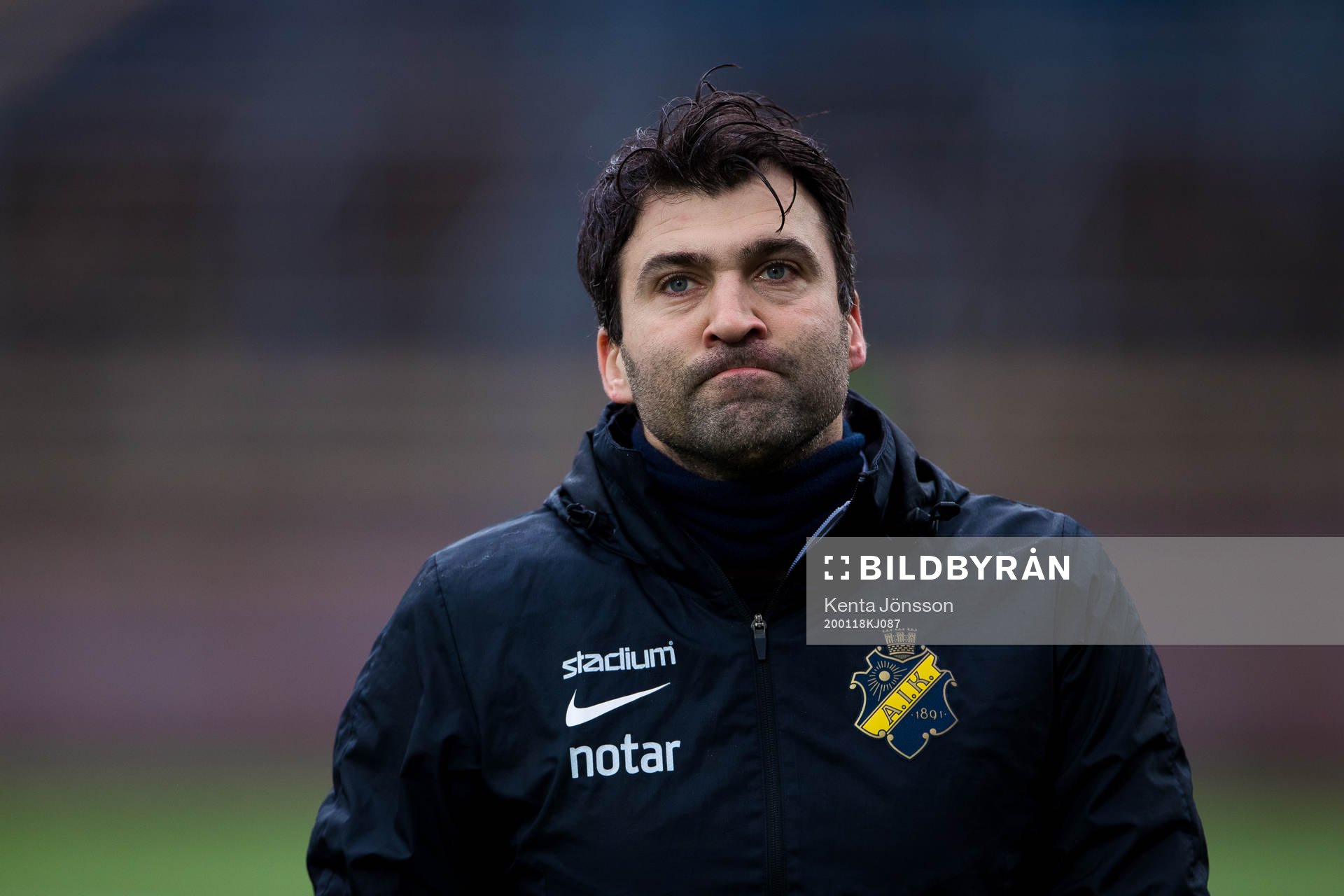 s målvaktstränare Kyriakos Stamatopoulos