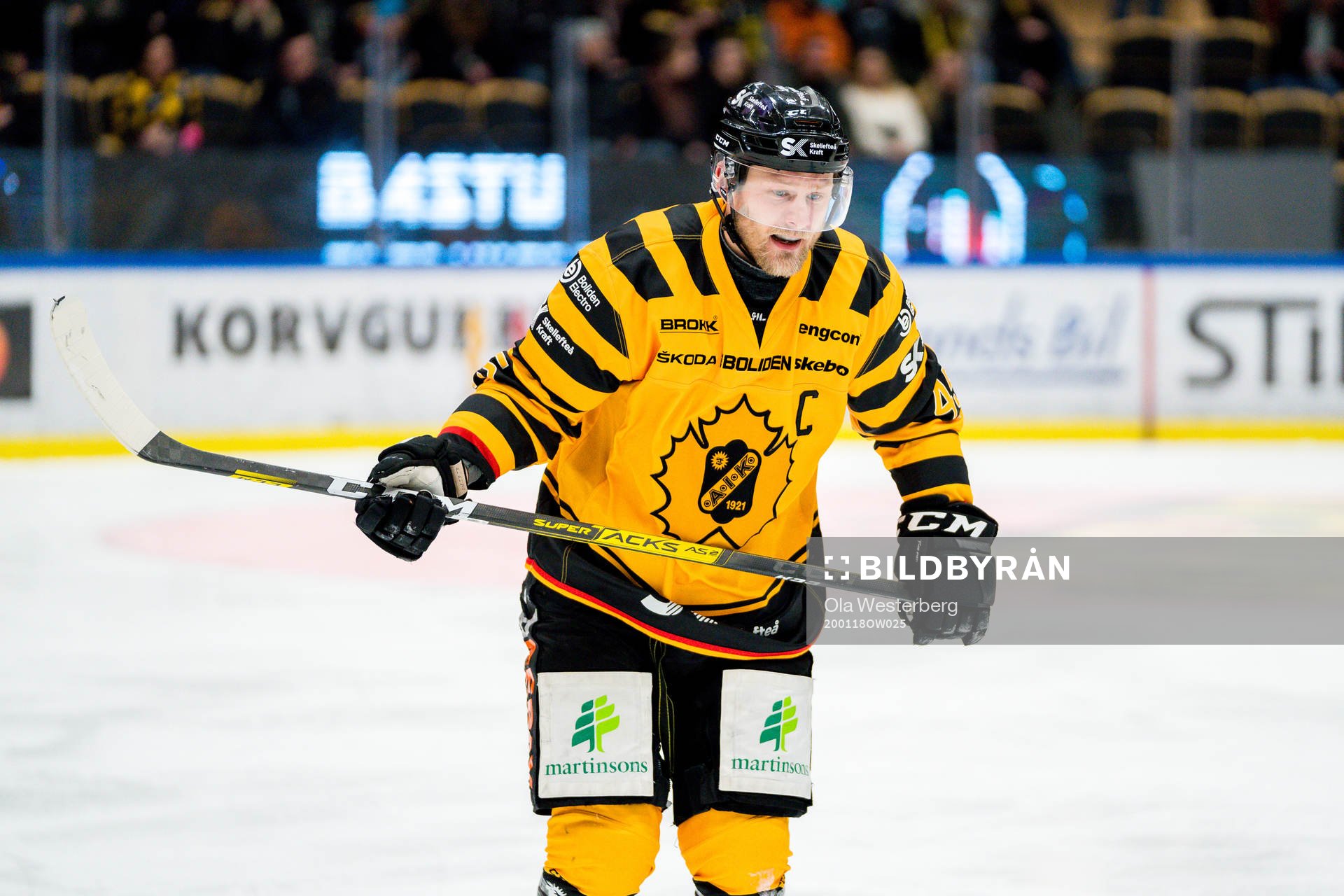 Skellefteås Oscar Möller deppar