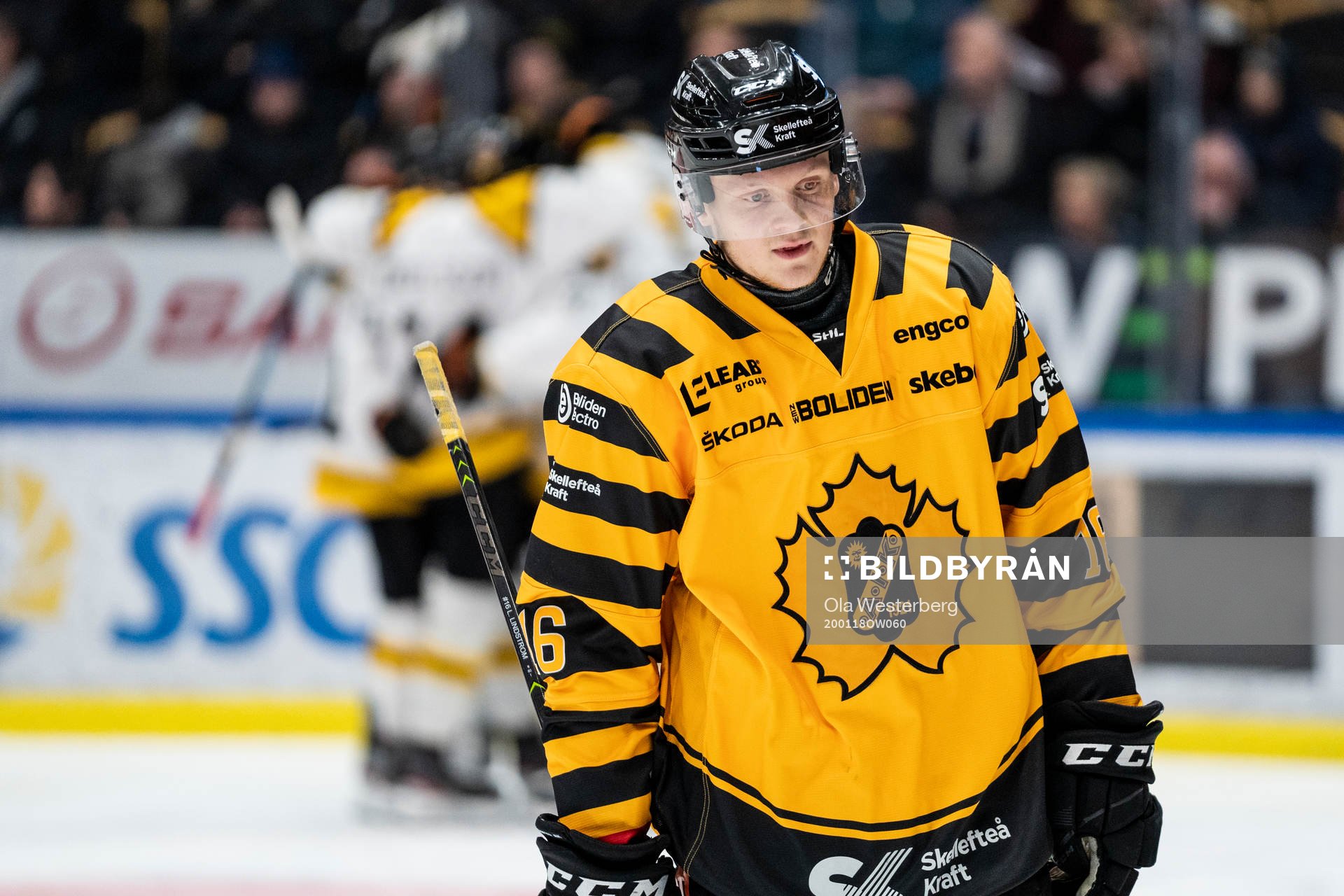 Skellefteås Linus Lindström deppar