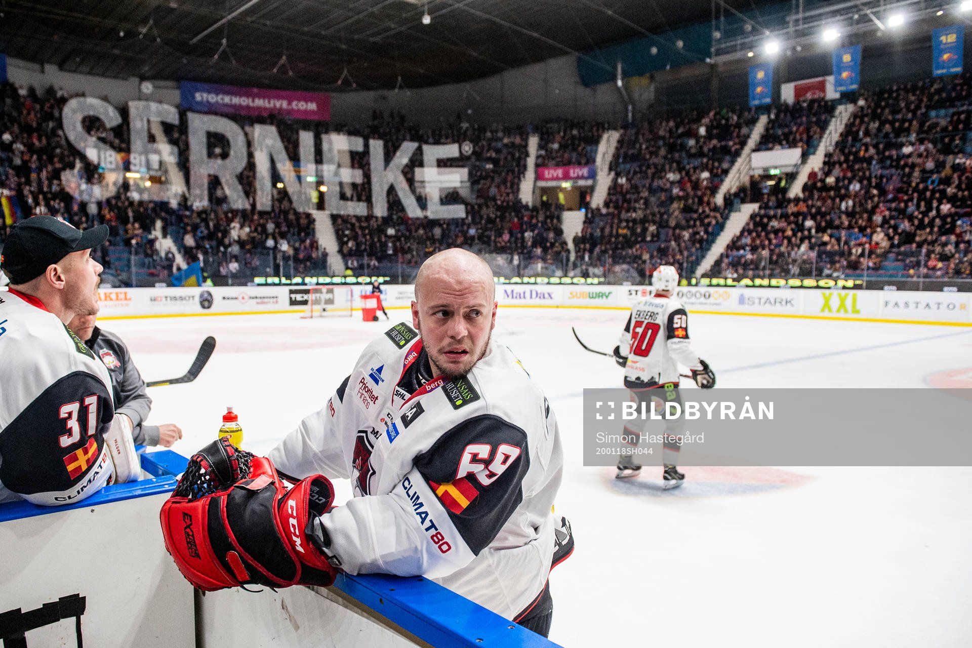 Malmö Redhawks målvakt Oscar Alsenfelt