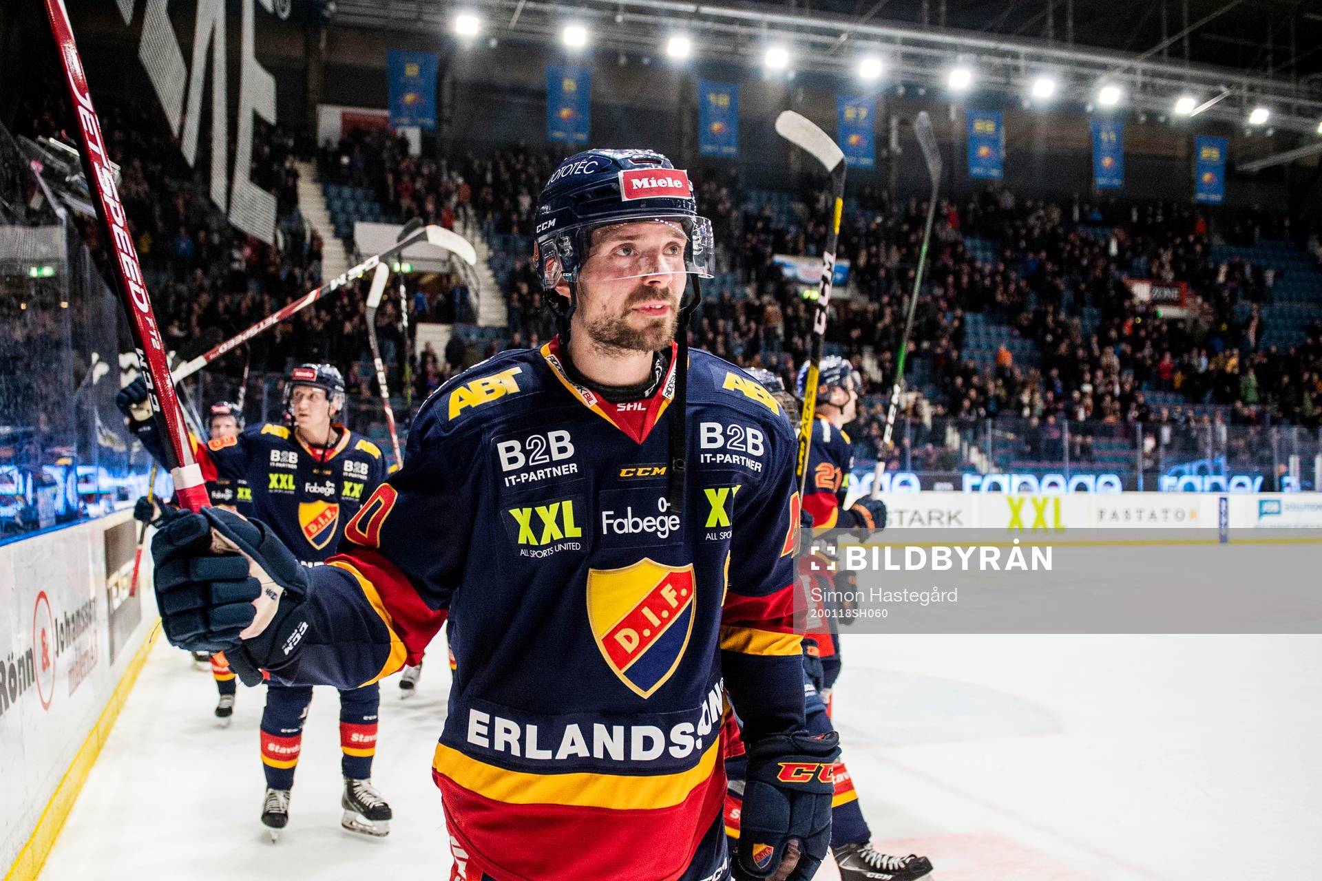 Djurgårdens Jacob Josefsson jublar
