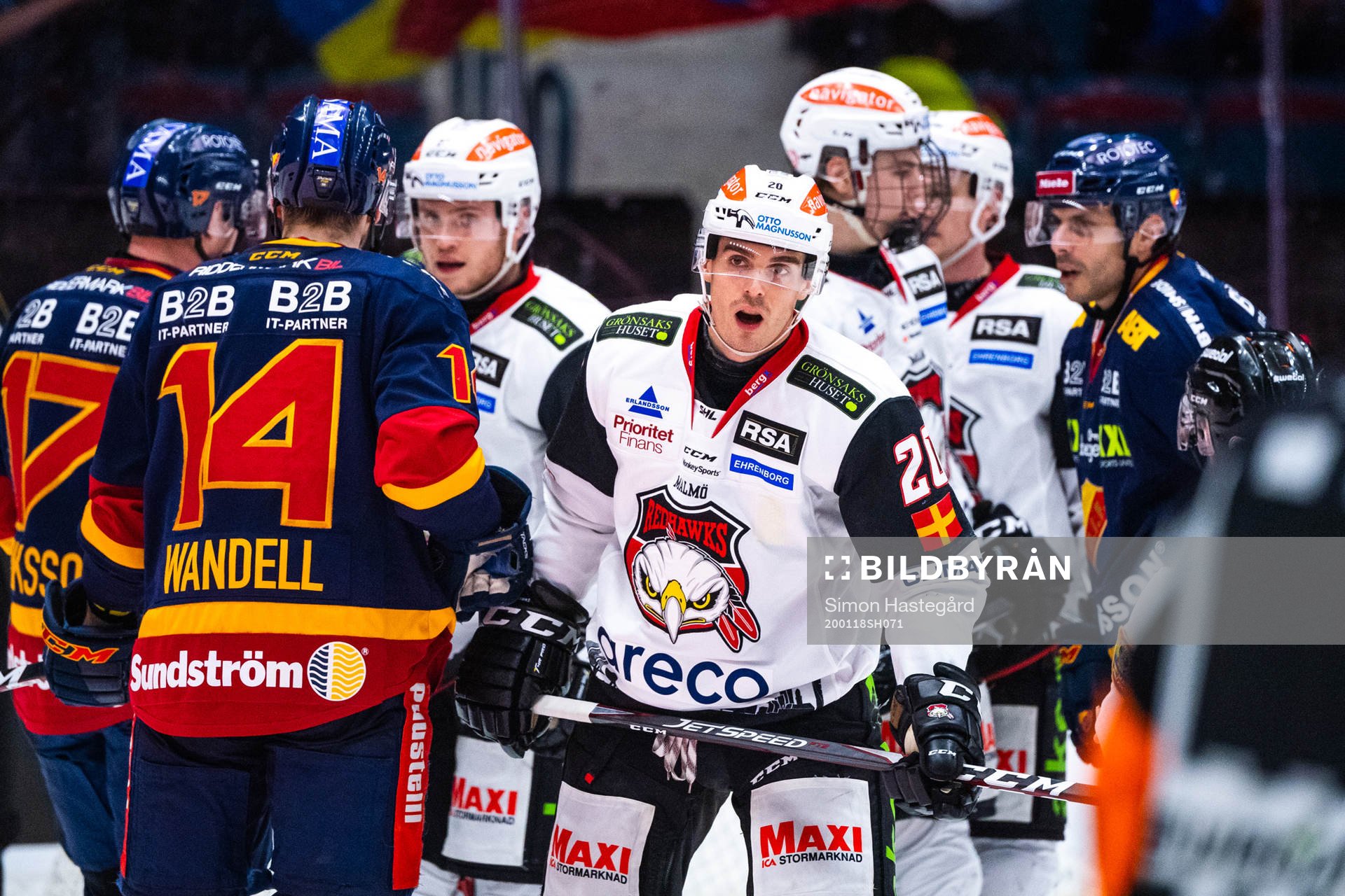 Malmö Redhawks Henrik Hetta