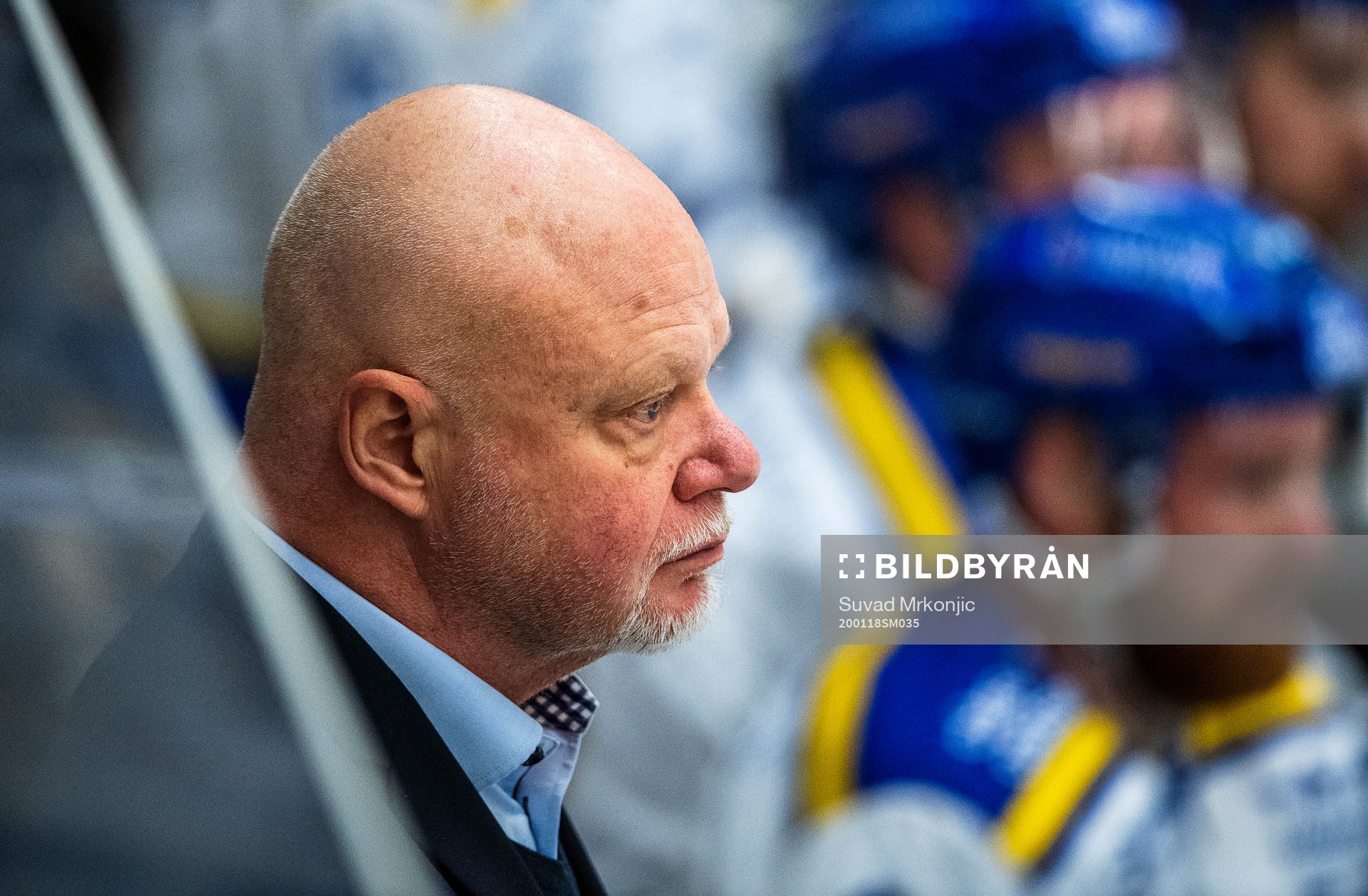 Leksands tränare Roger Melin