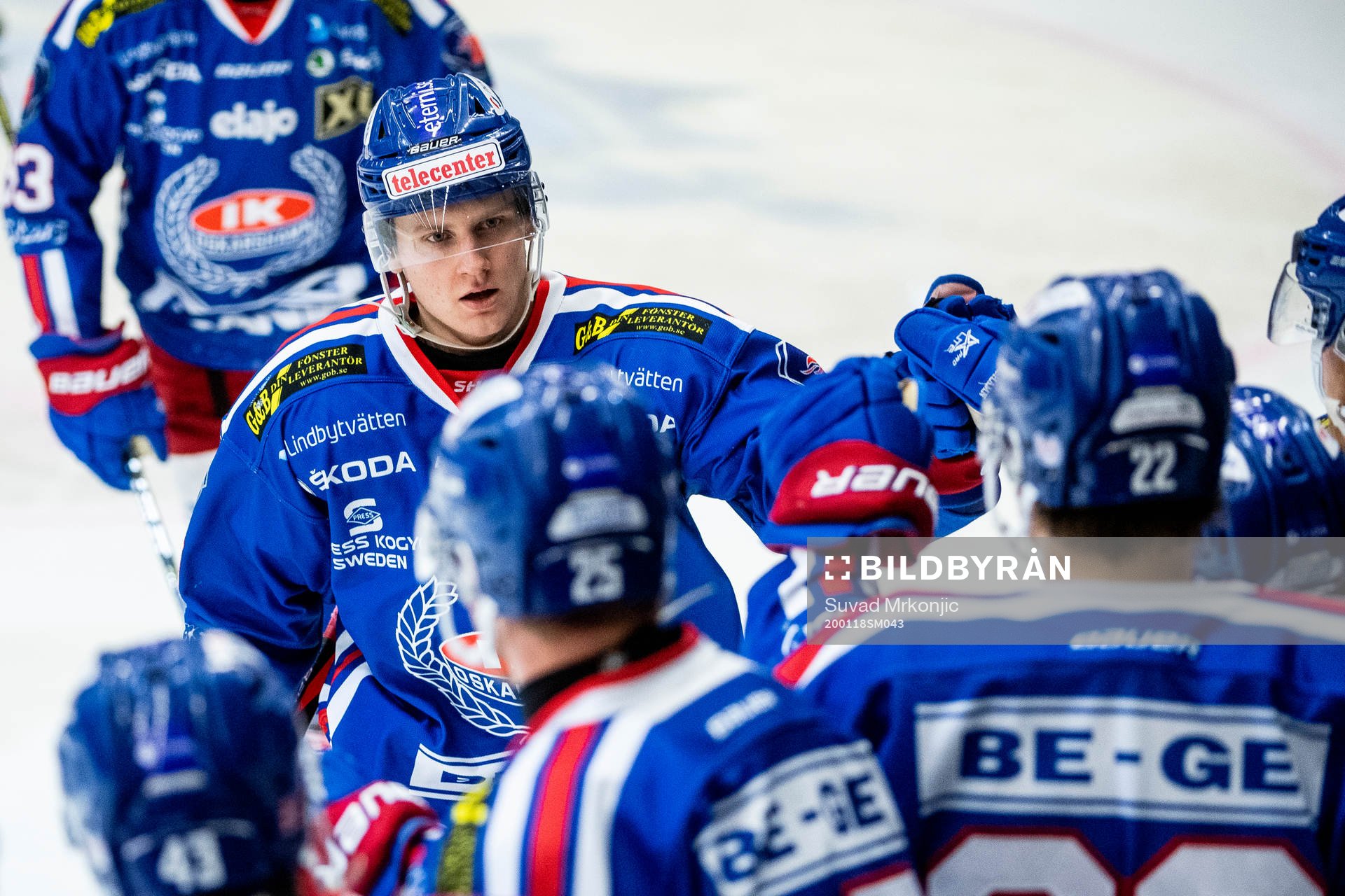 Oskarshamns Filip Sveningsson jublar