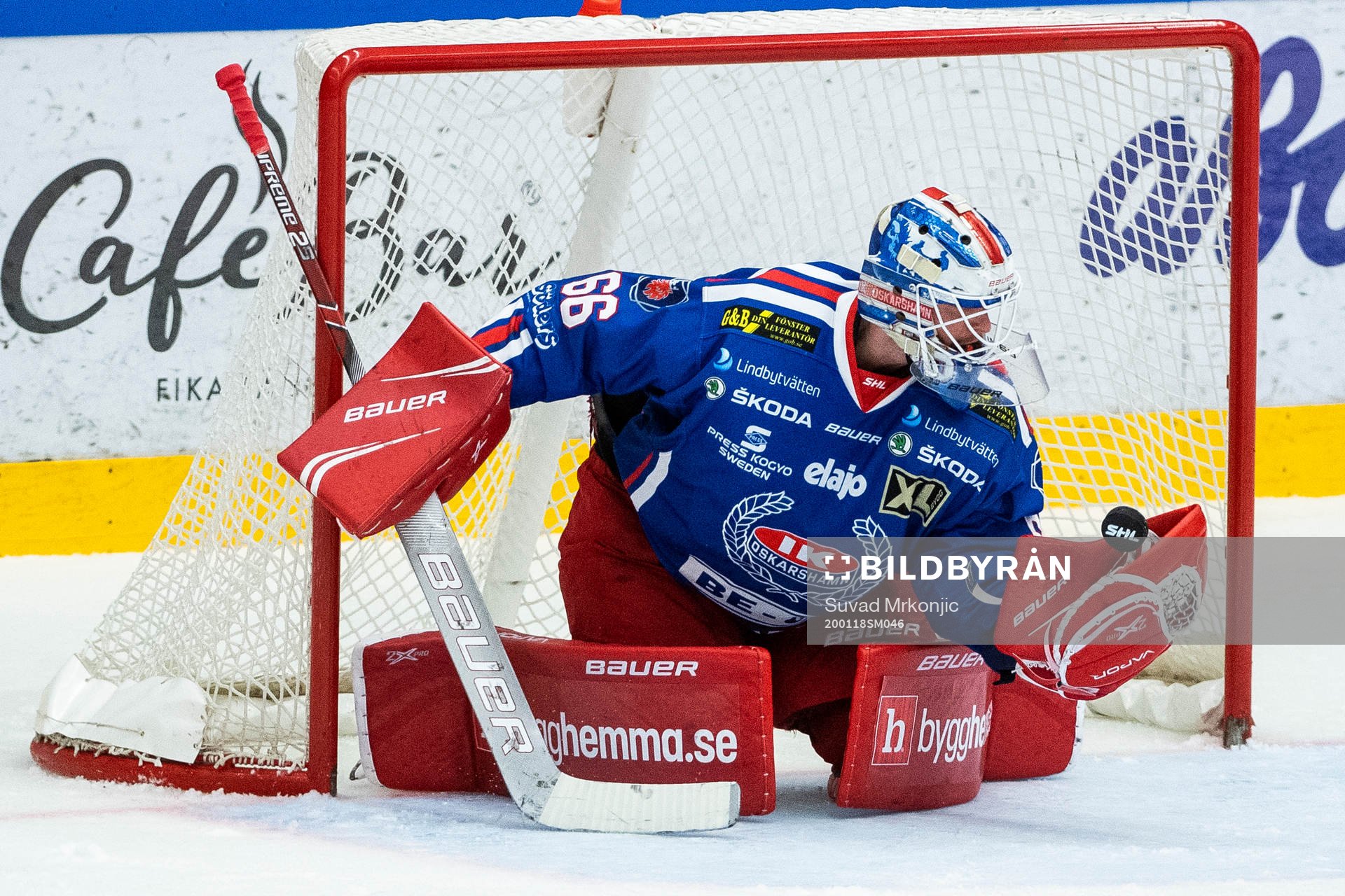 Oskarshamns målvakt Tex Williamsson
