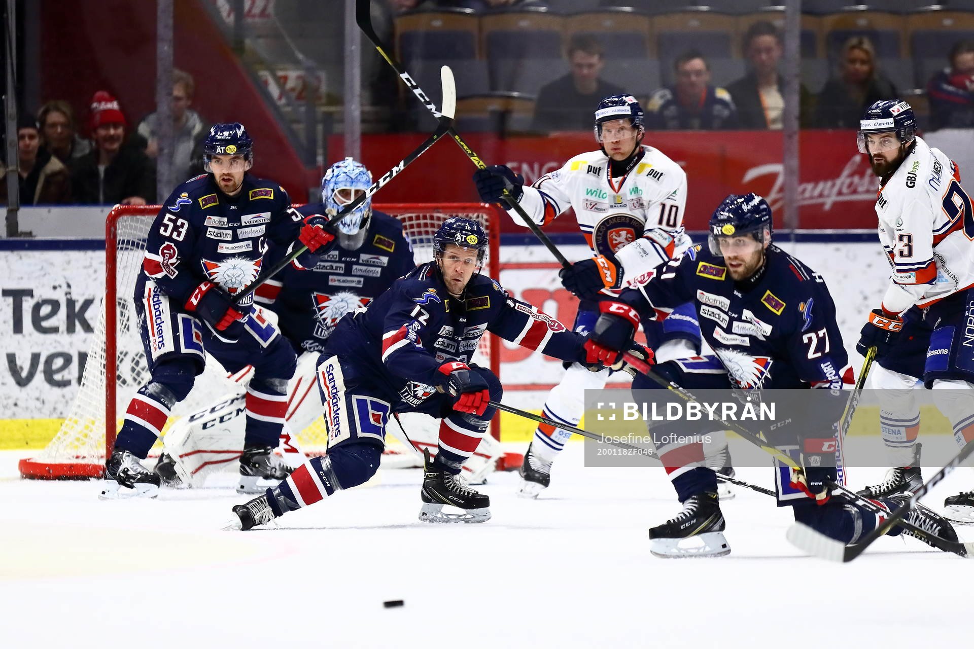 Linköpings Dan Pettersson och Sebastian Karlsson täcker