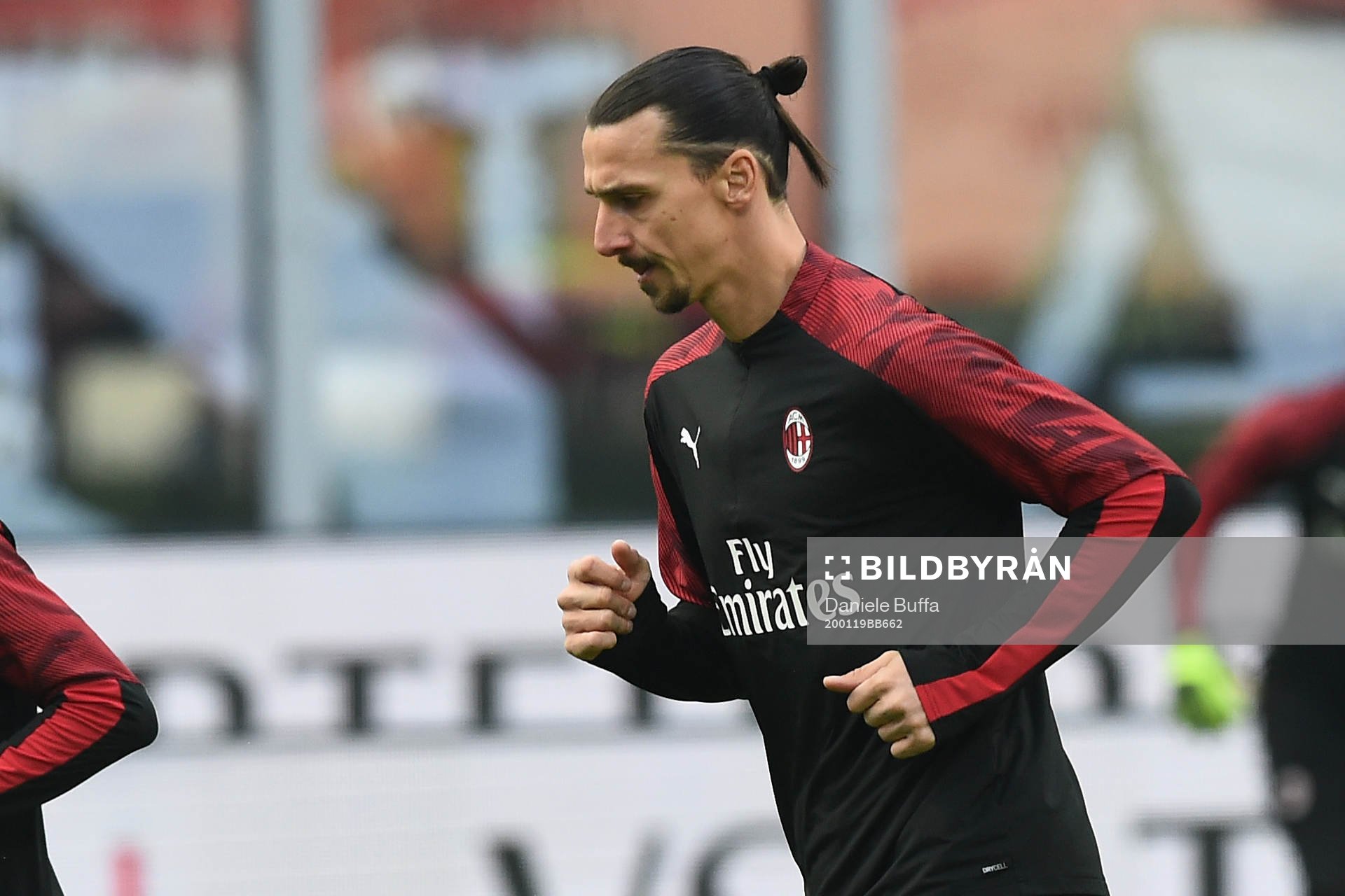 Zlatan Ibrahimovic of AC Milan