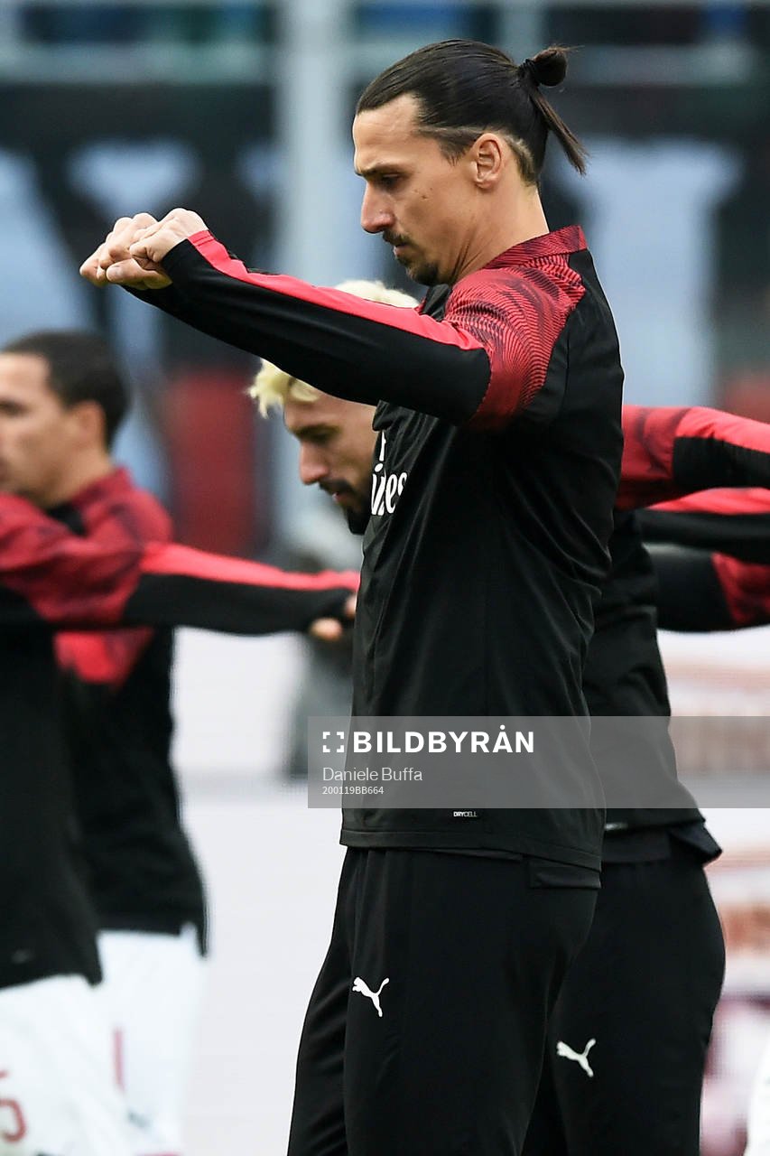 Zlatan Ibrahimovic of AC Milan