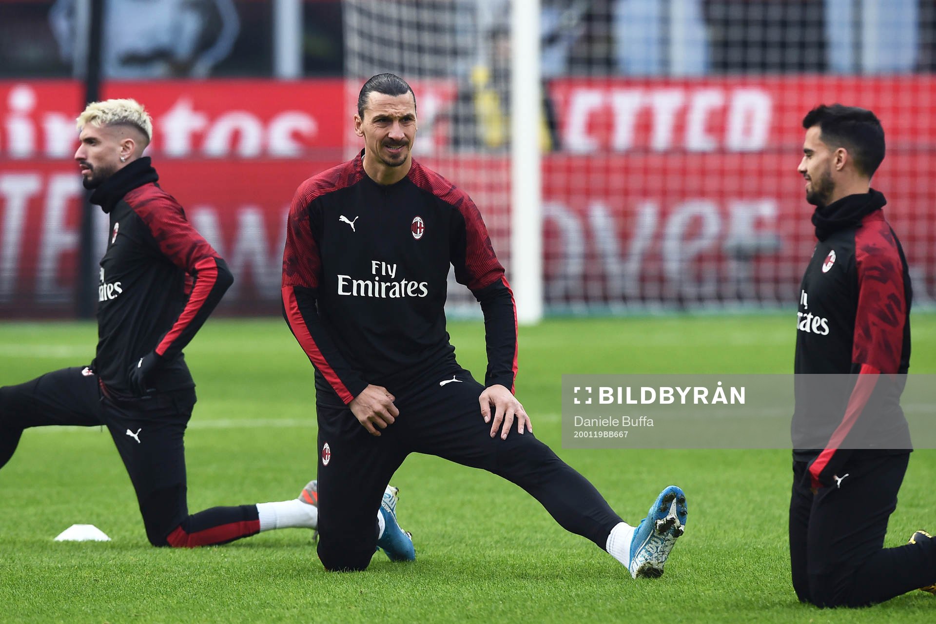 Zlatan Ibrahimovic of AC Milan