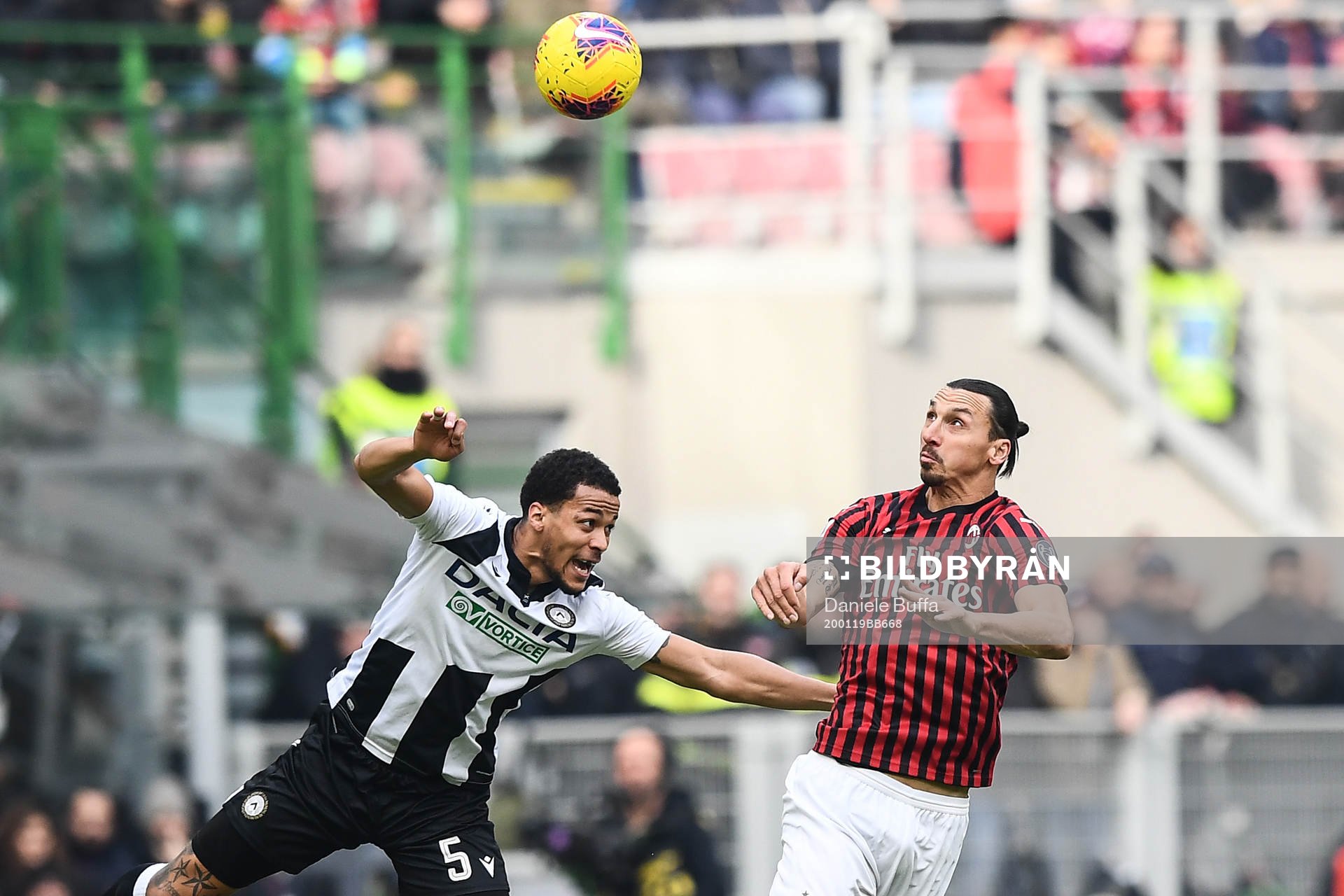 Zlatan Ibrahimovic of AC Milan