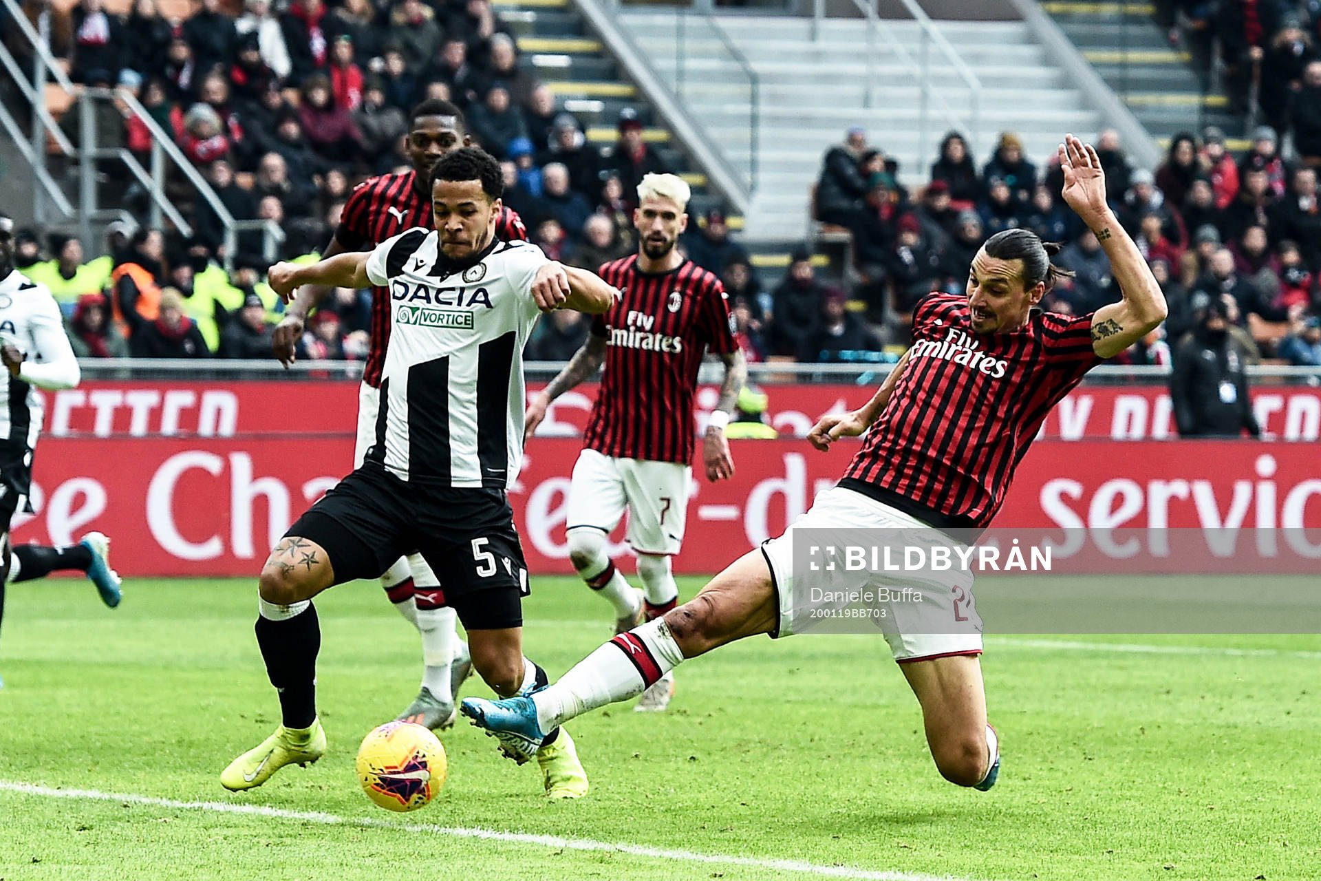 Zlatan Ibrahimovic of AC Milan