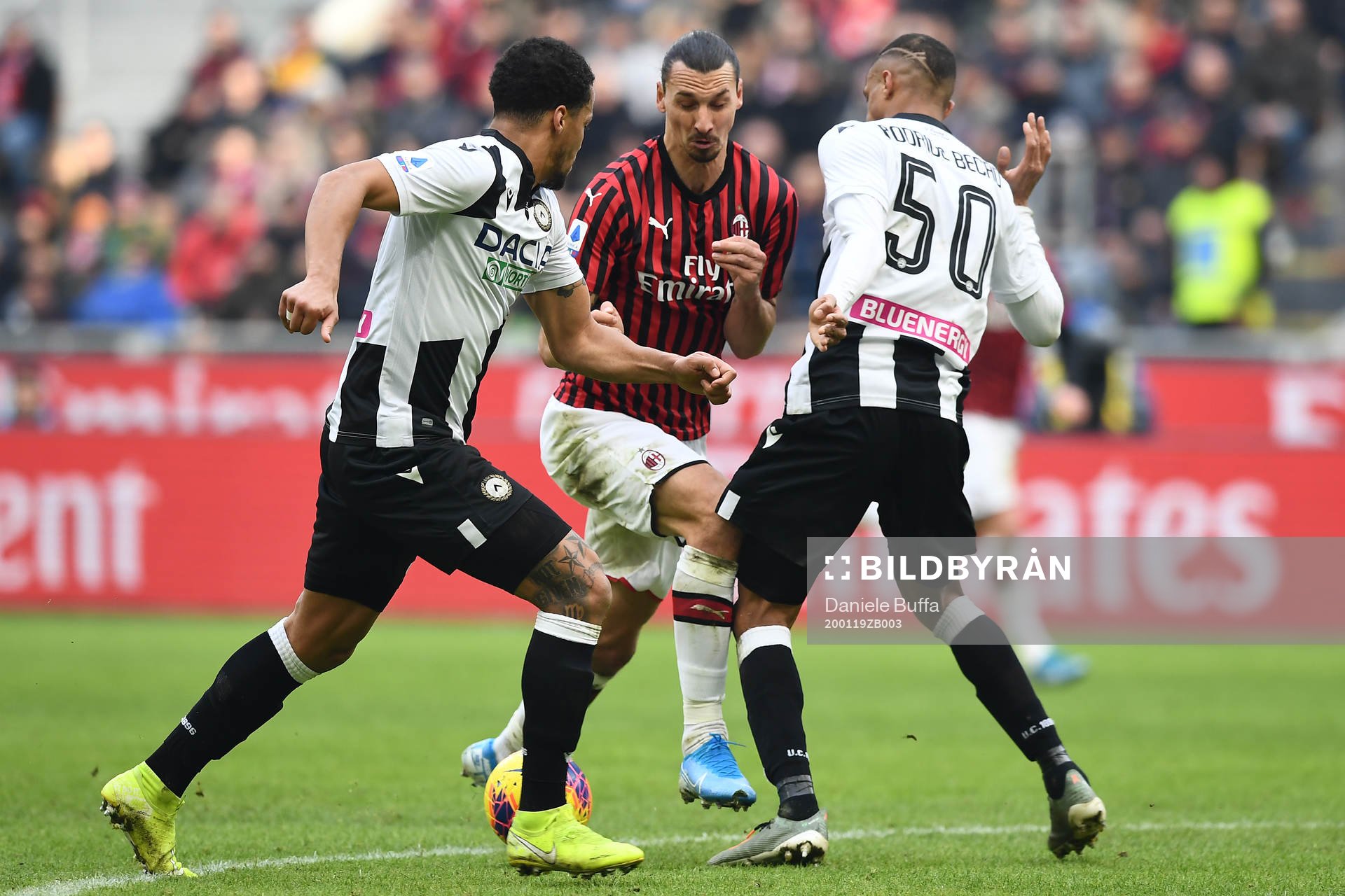 Zlatan Ibrahimovic of AC Milan