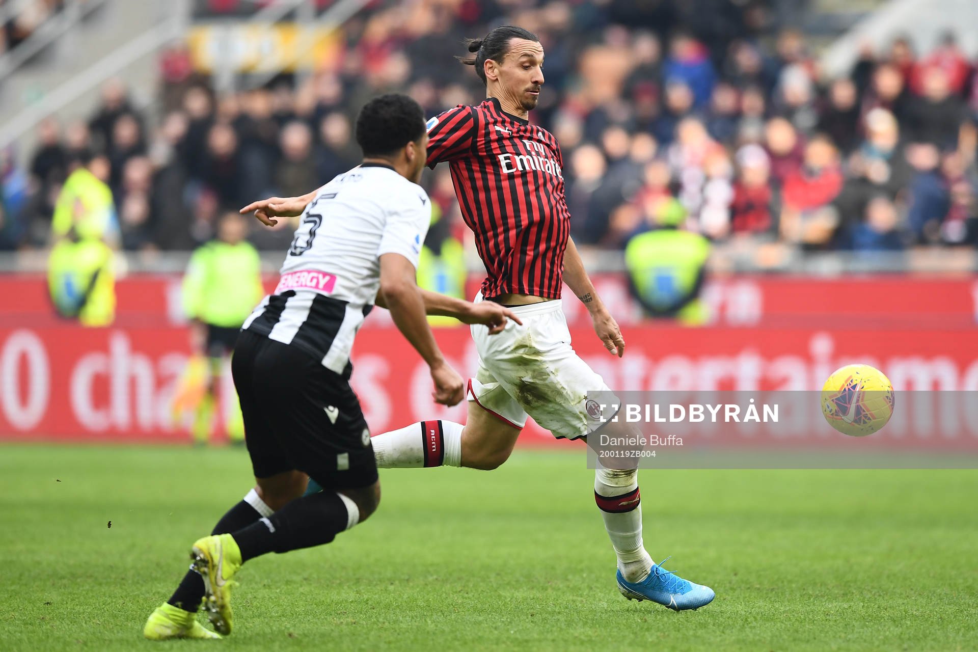 Zlatan Ibrahimovic of AC Milan
