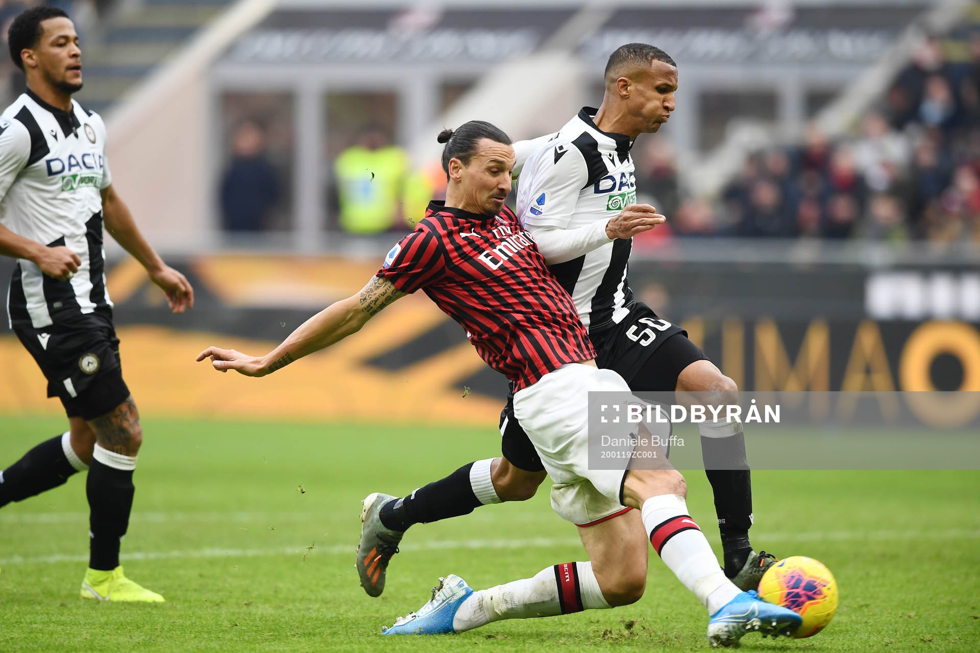 Zlatan Ibrahimovic of AC Milan