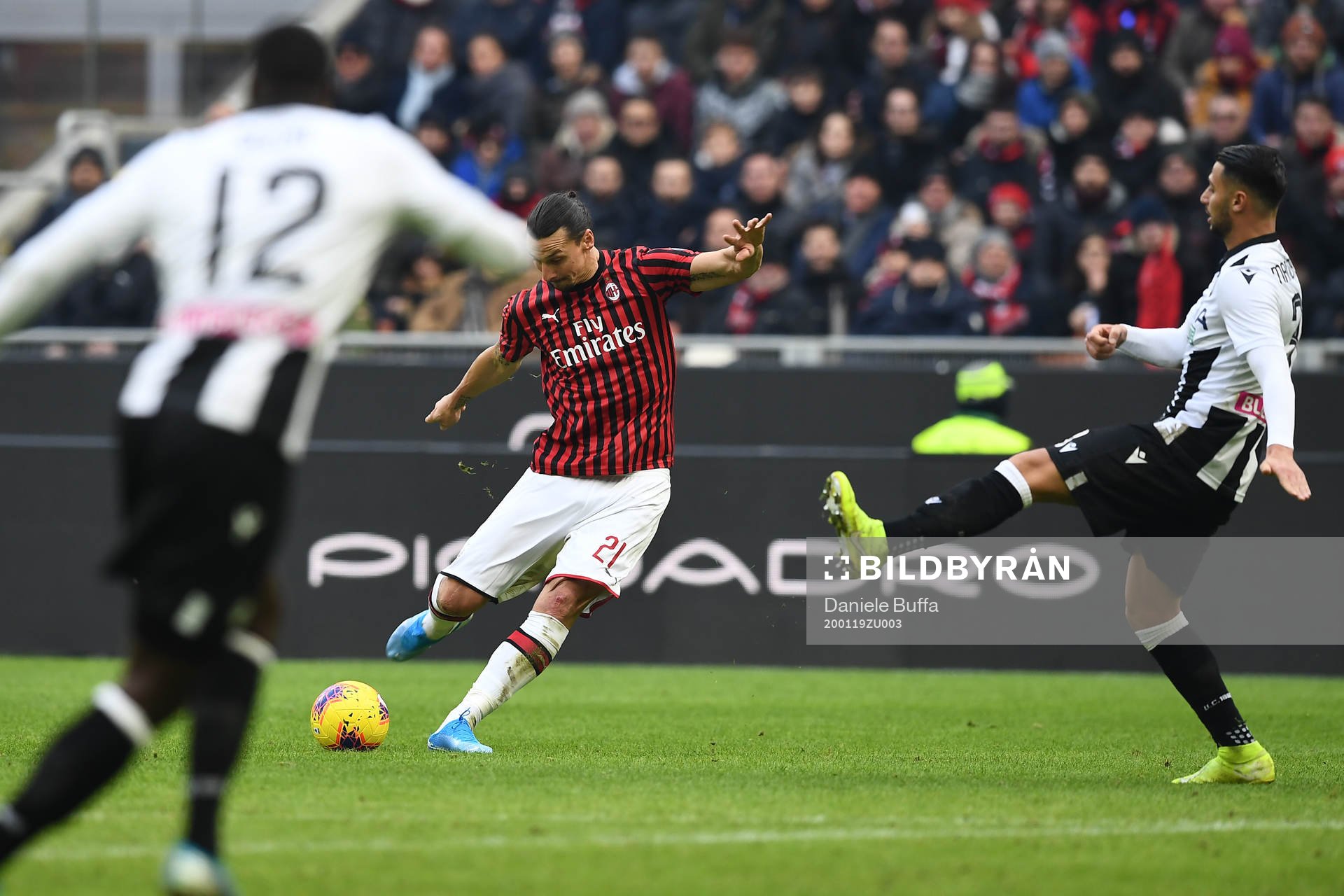Zlatan Ibrahimovic of AC Milan