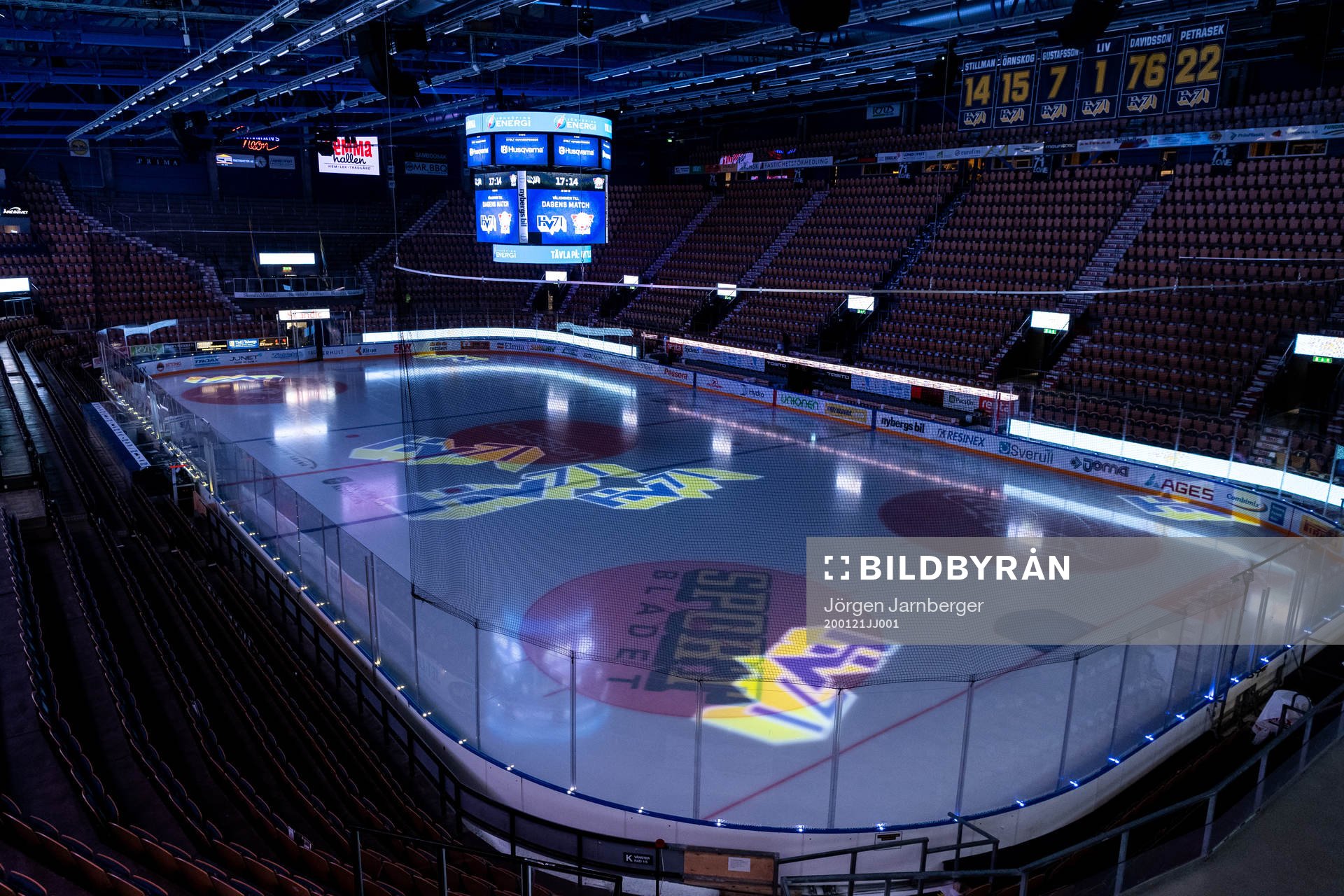 Kinnarps arena interiört