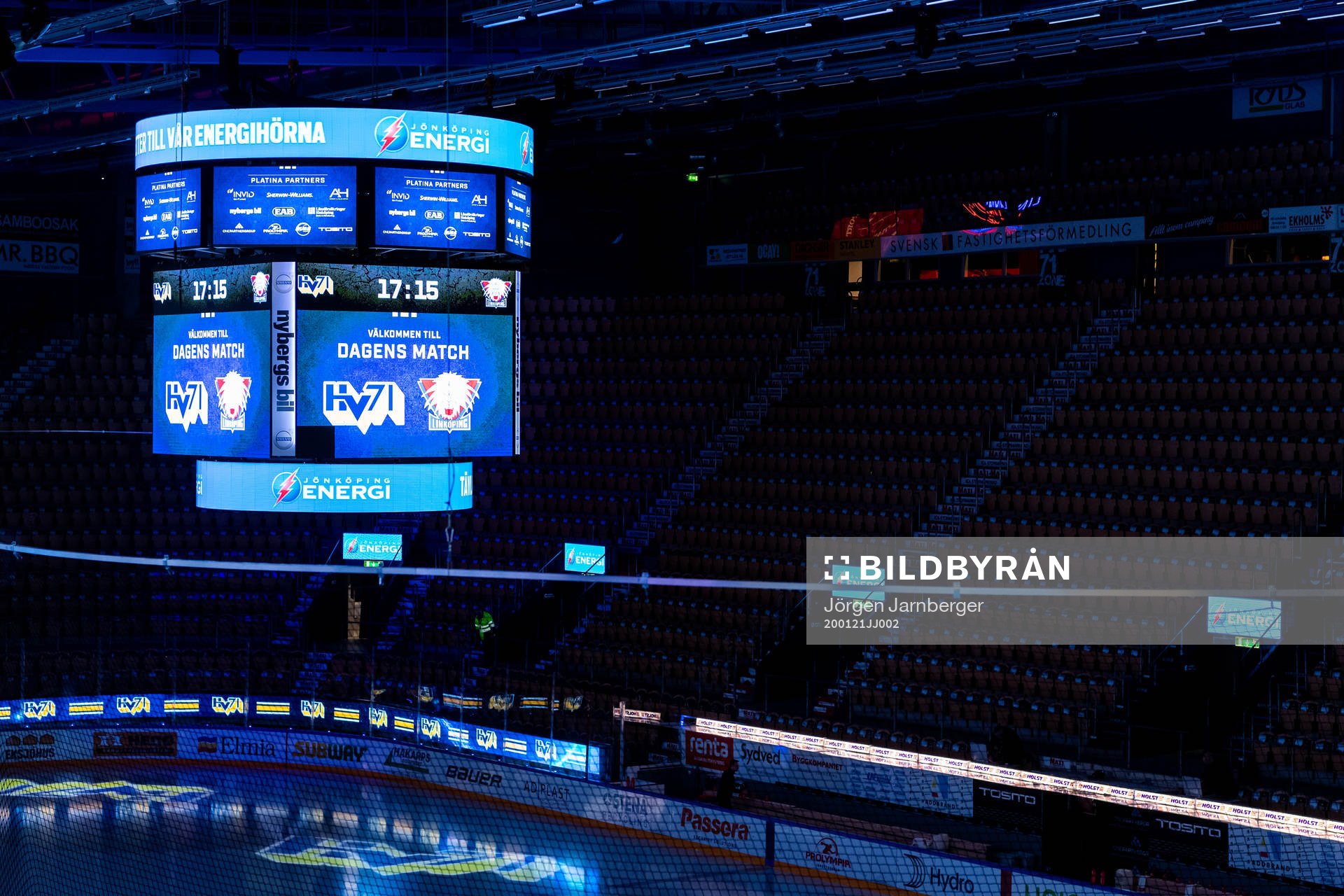 Kinnarps arena interiört