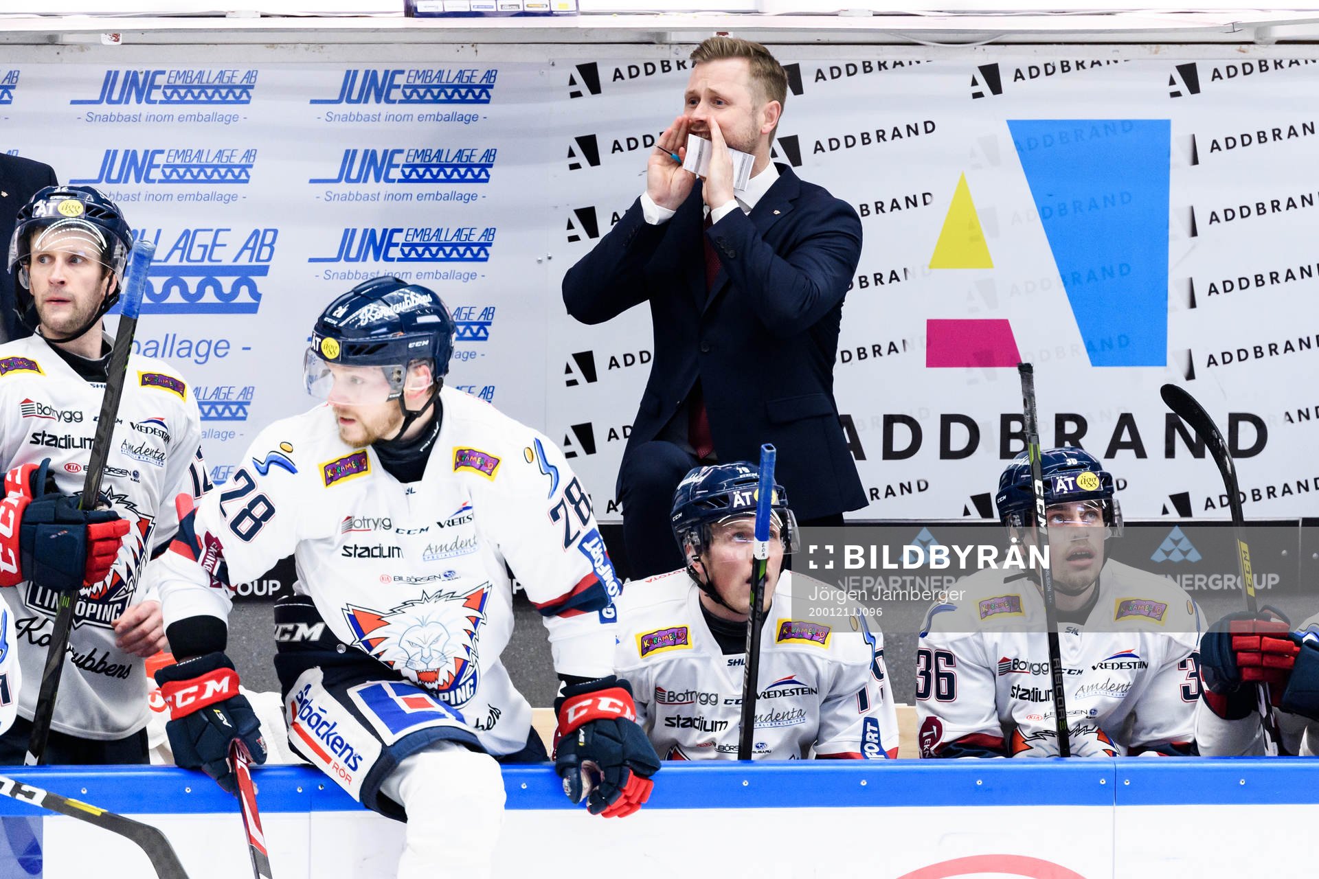 Linköpings assisterande tränare Johan Åkerman