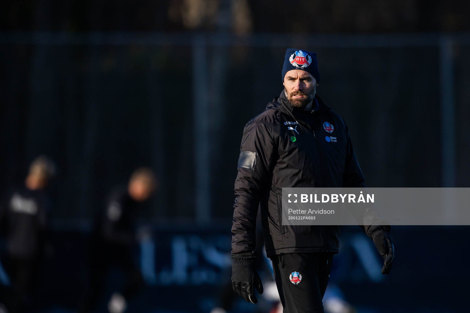 Helsingborgs tränare Olof Mellberg