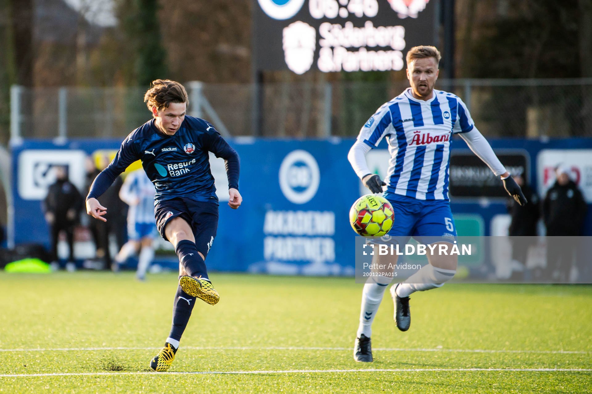 Helsingborgs Max Svensson gör 1-1
