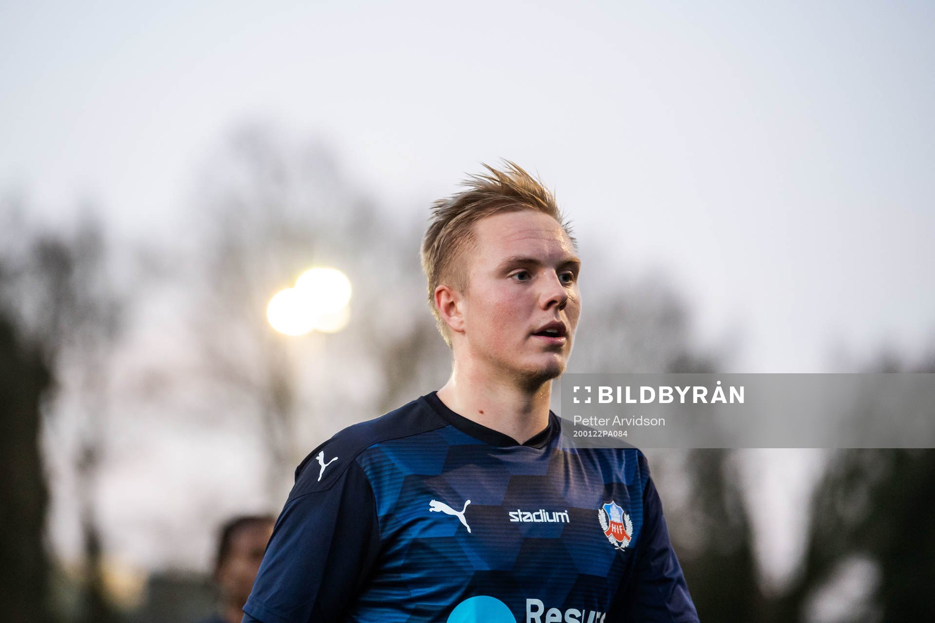 Helsingborgs Daniel Hafsteinsson deppar