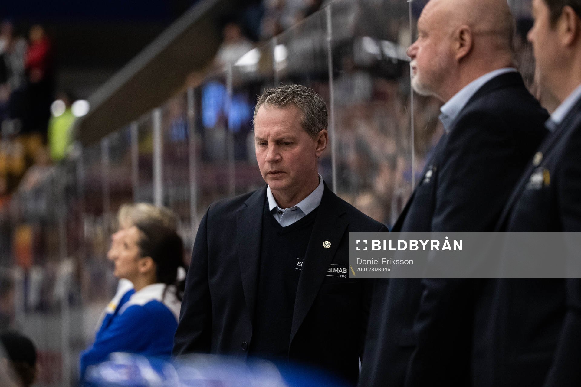 Leksands assisterande tränare Jens Nielsen deppar