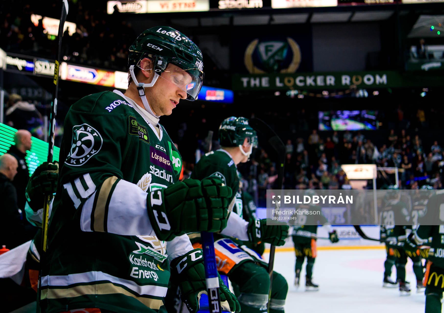 Färjestads Marcus Nilsson deppar