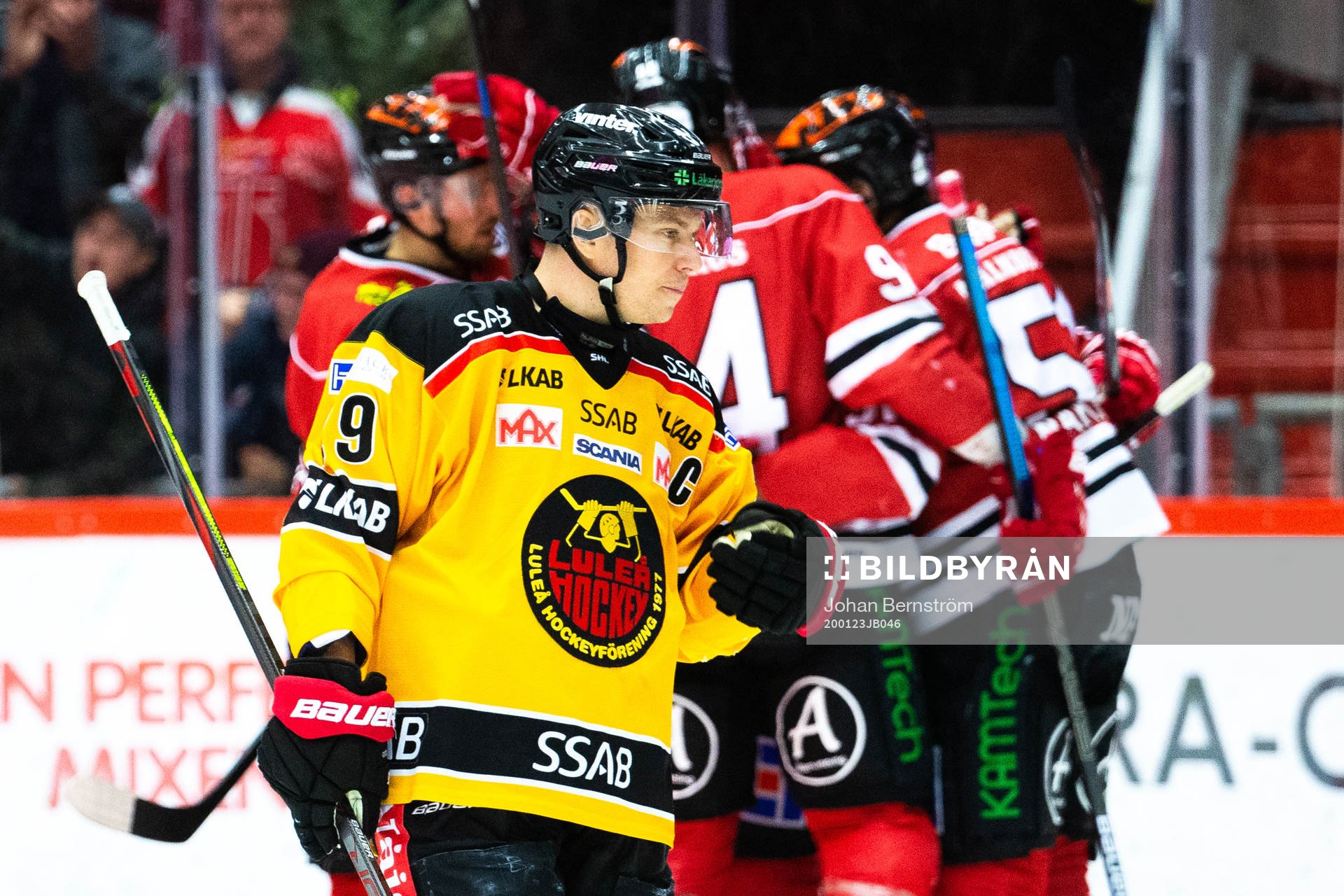 Luleås Erik Gustafsson deppar