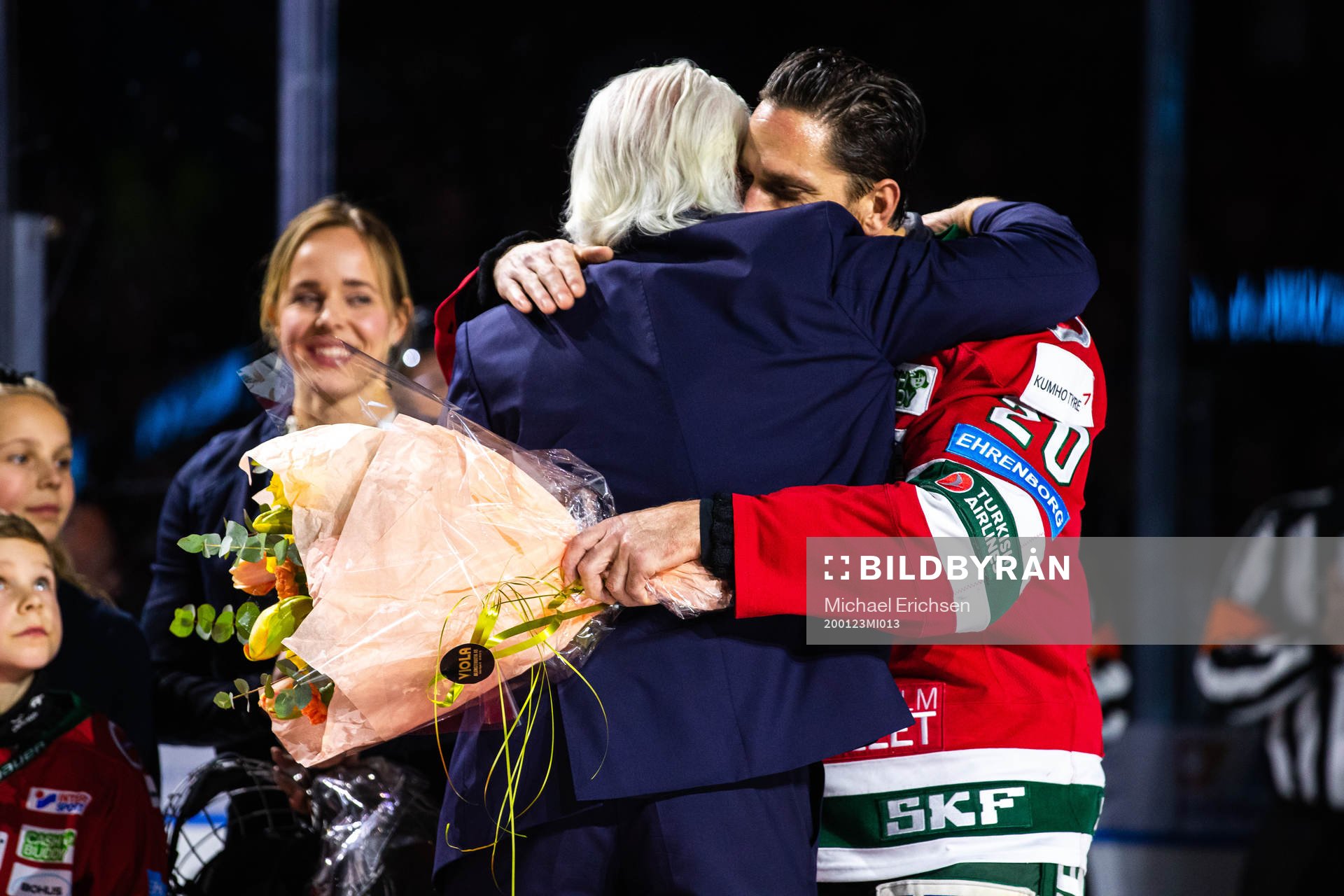 Frölundas Joel Lundqvist uppmärksammas för sina 1000