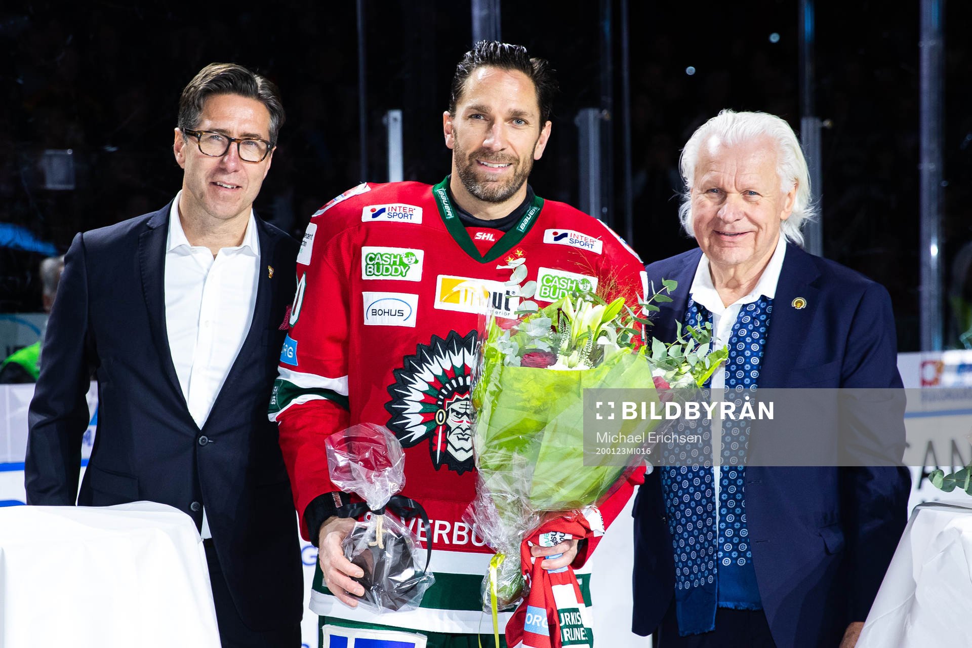 Frölundas Joel Lundqvist uppmärksammas för sina 1000