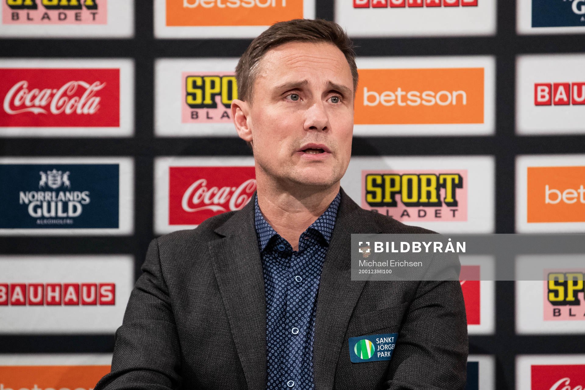 Frölundas tränare Roger Rönnberg