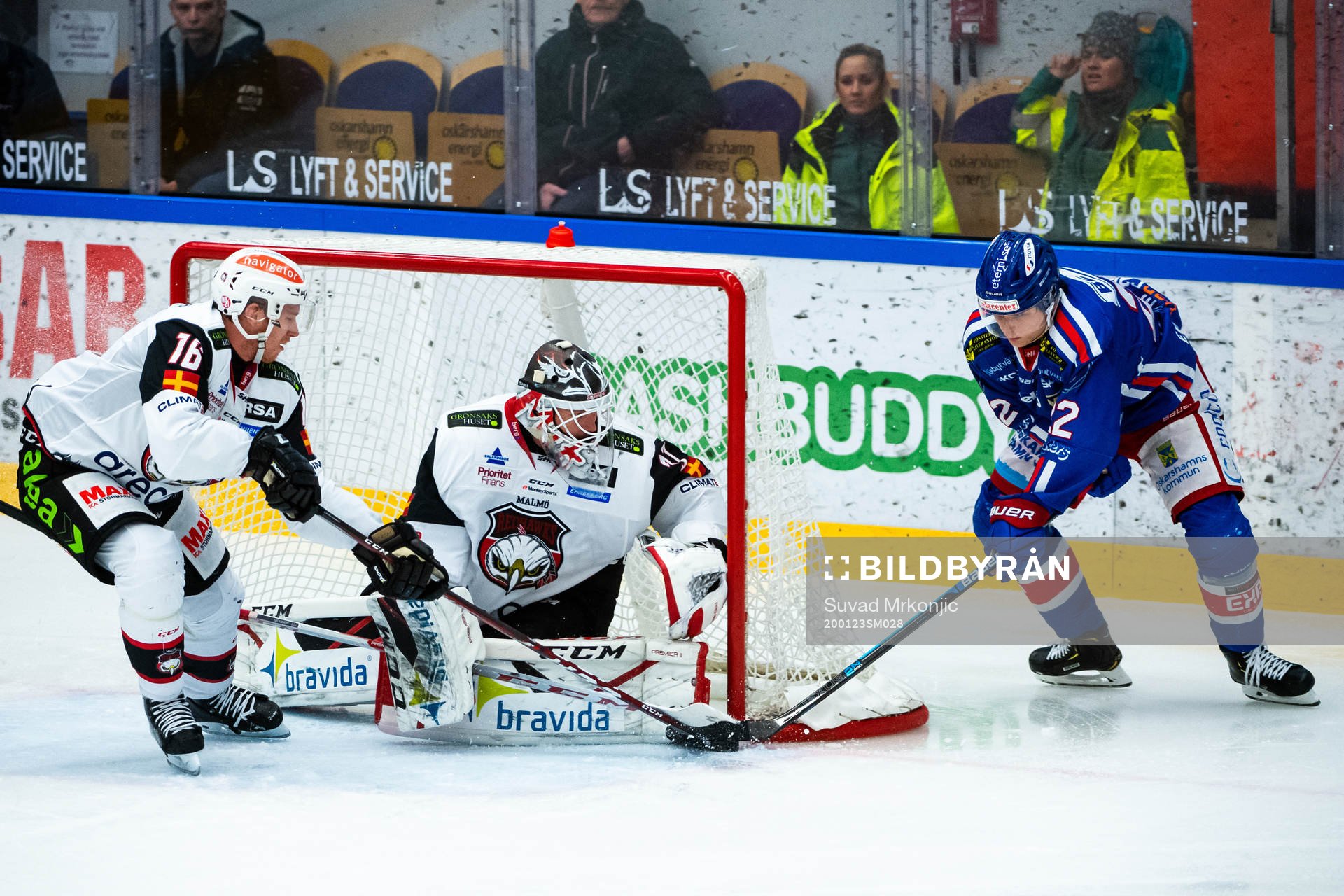 Oskarshamns John Dahlström oroar bakom Malmö Redhawks