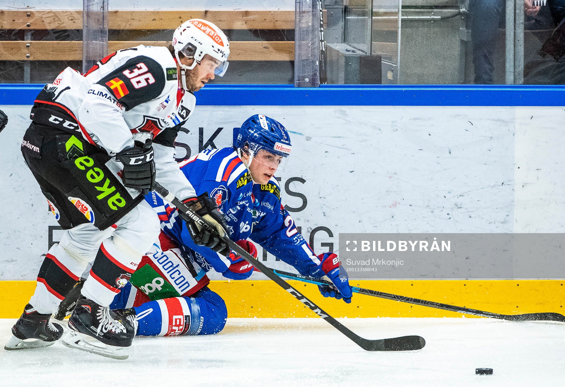 Oskarshamns John Dahlström och Malmö Redhawks Matias