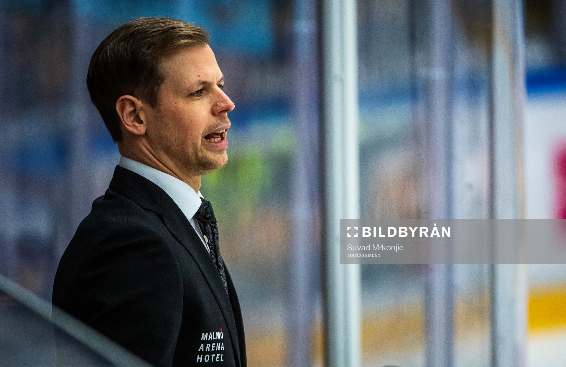 Malmö Redhawks assisterande tränare Martin Filander