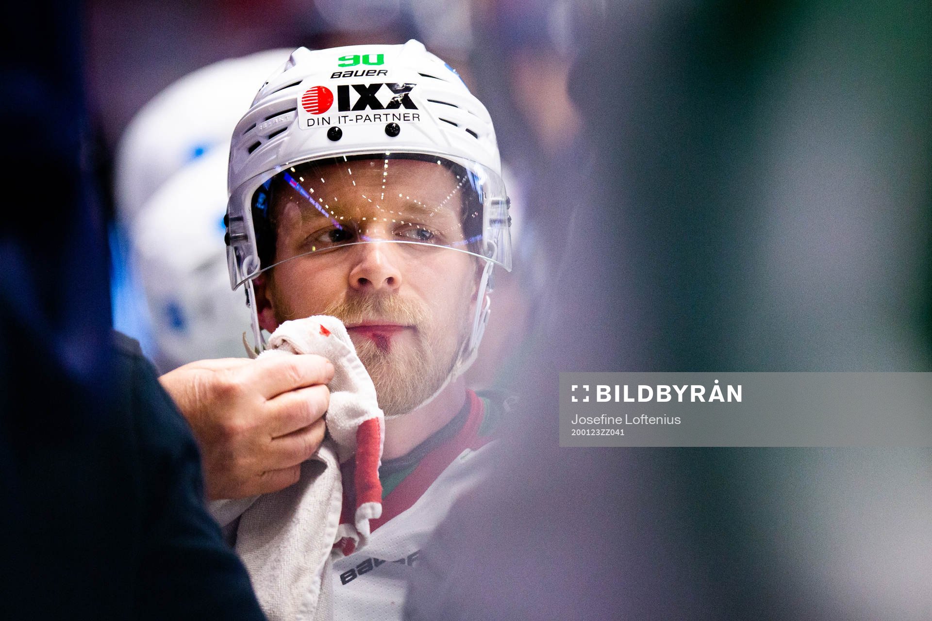 Rögles Ted Brithén har ont